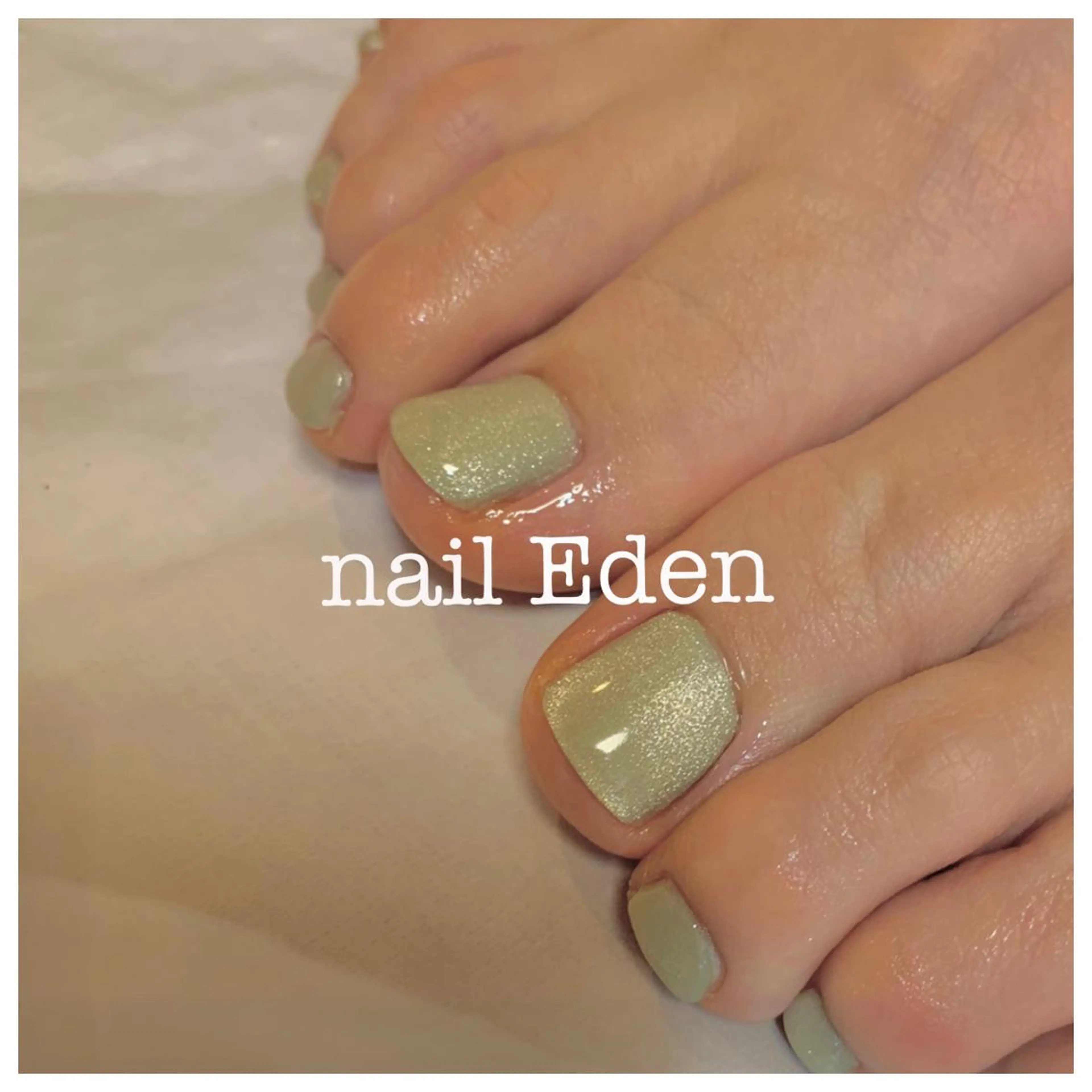ネイル マグネットネイル フットネイル Eden　private nail saron所属・Eden ♾️のネイルデザイン
