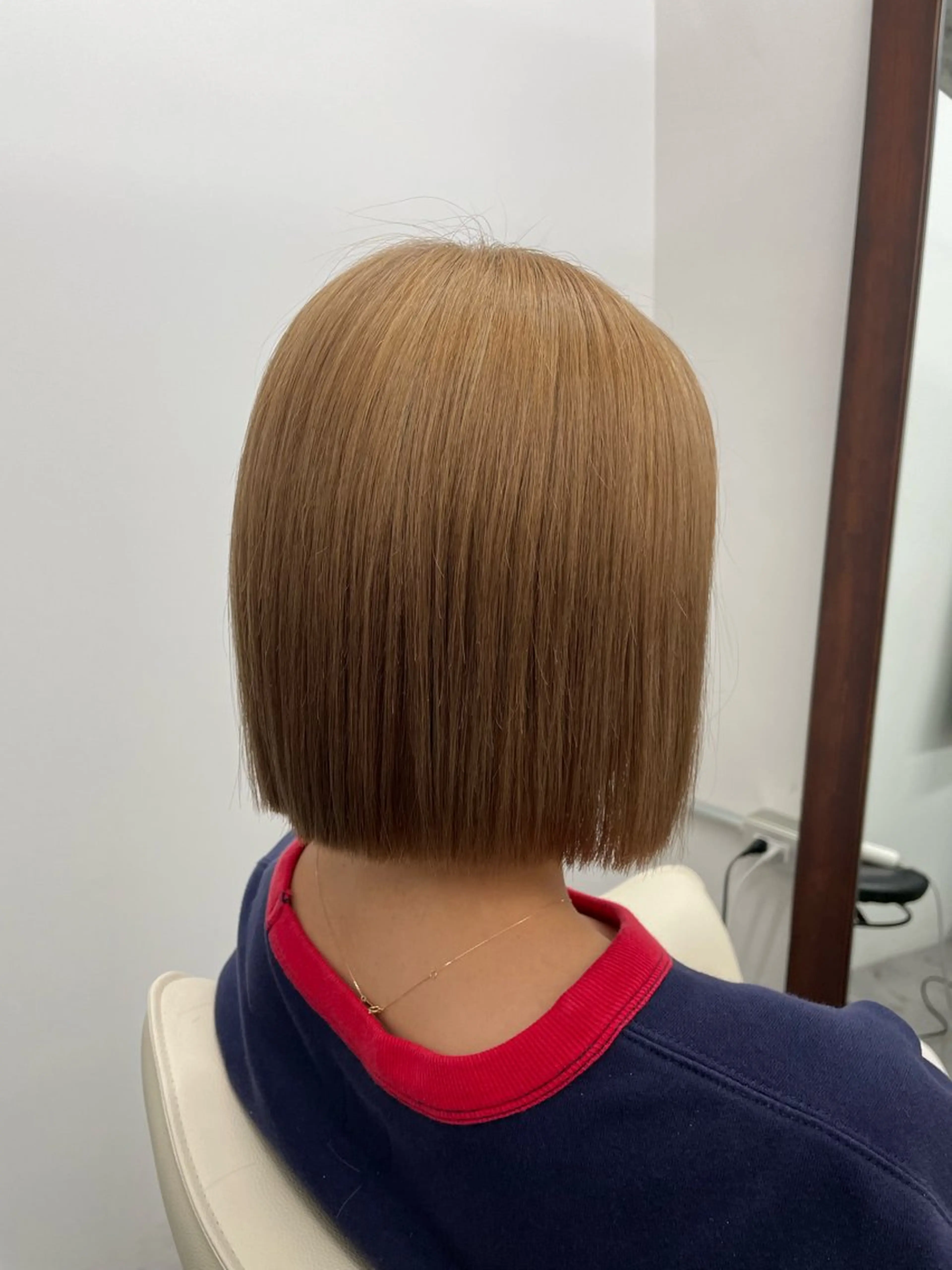 ミディアム ボブ ふみや /バレイヤージュのヘアスタイル