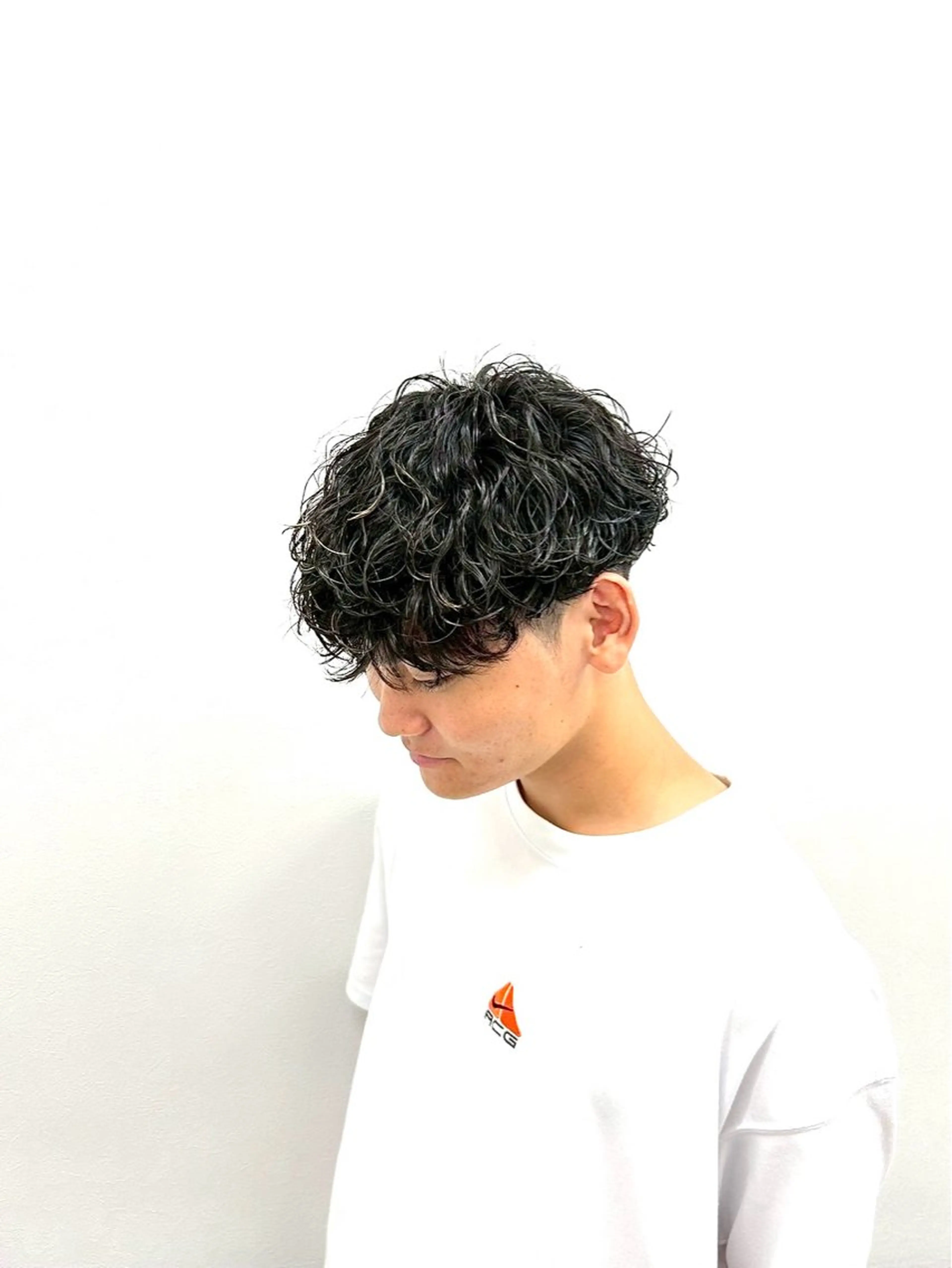 【ミニモ限定🈯️⠀】カット＋パーマ＋メッシュキャップハイライト🩶の写真