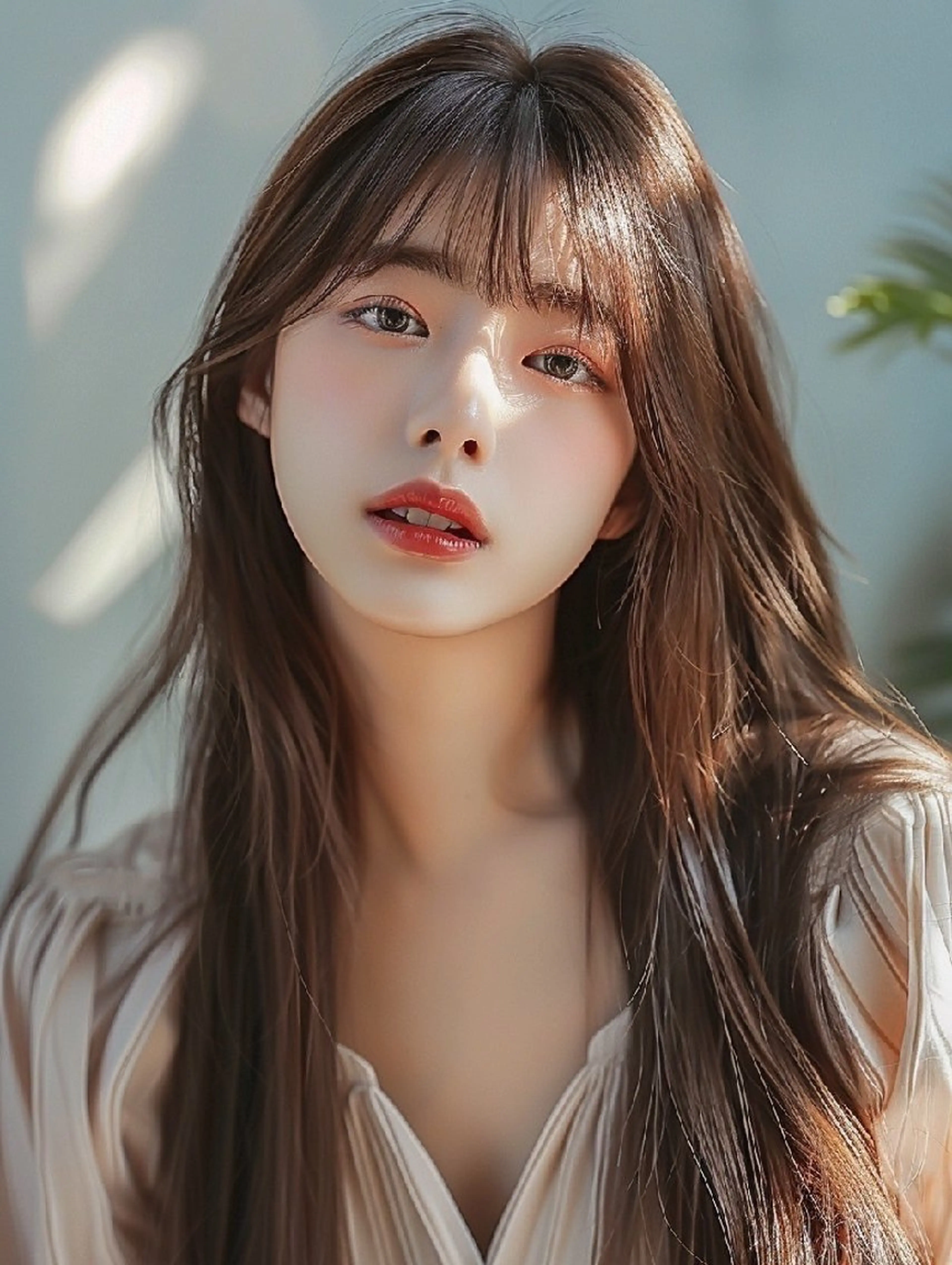 カラー 束感まつぱ🥑🤍 NATUKI🤍のマツエク・マツパデザイン