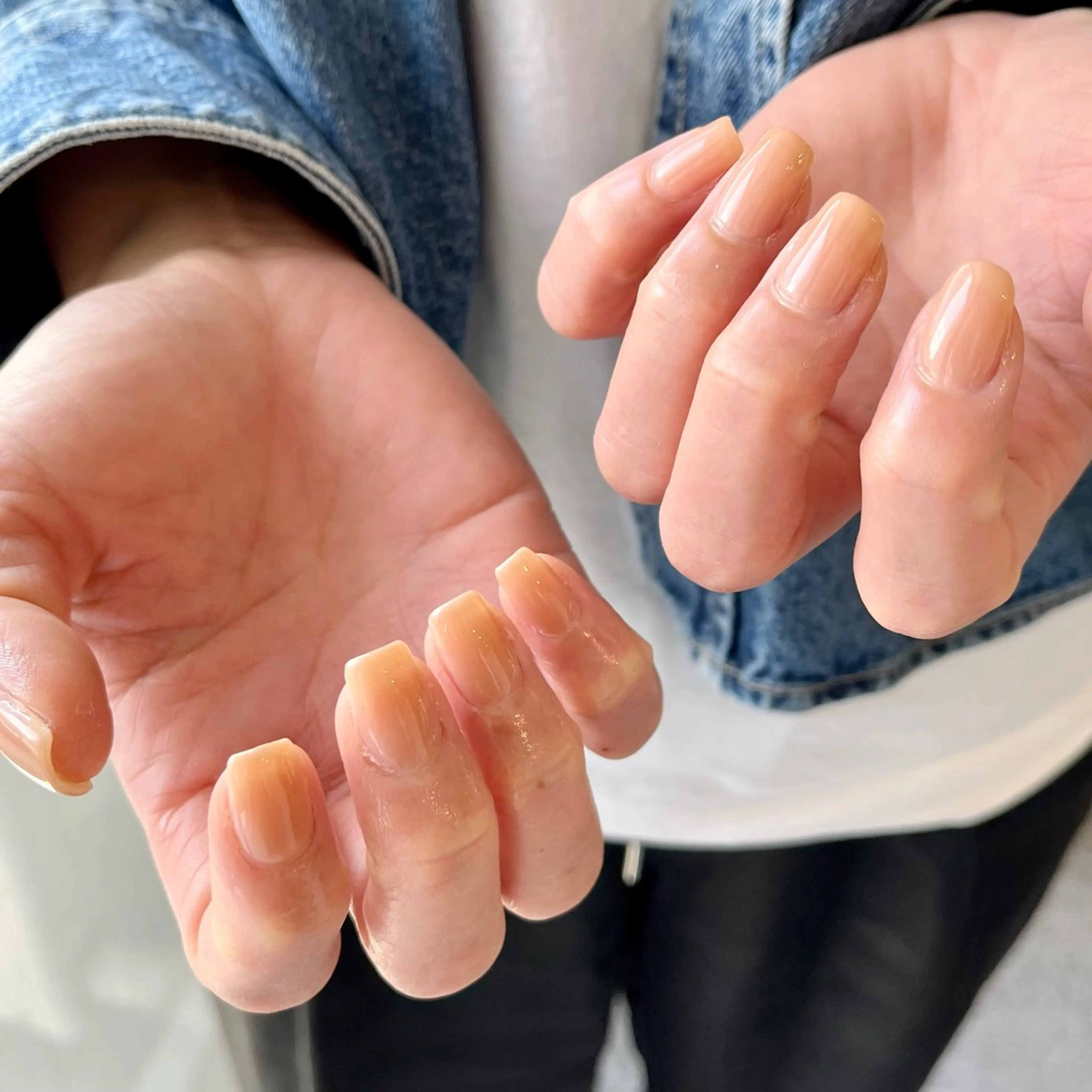 ネイル シンプルネイル ハンドネイル nail room Hotori.のネイルデザイン