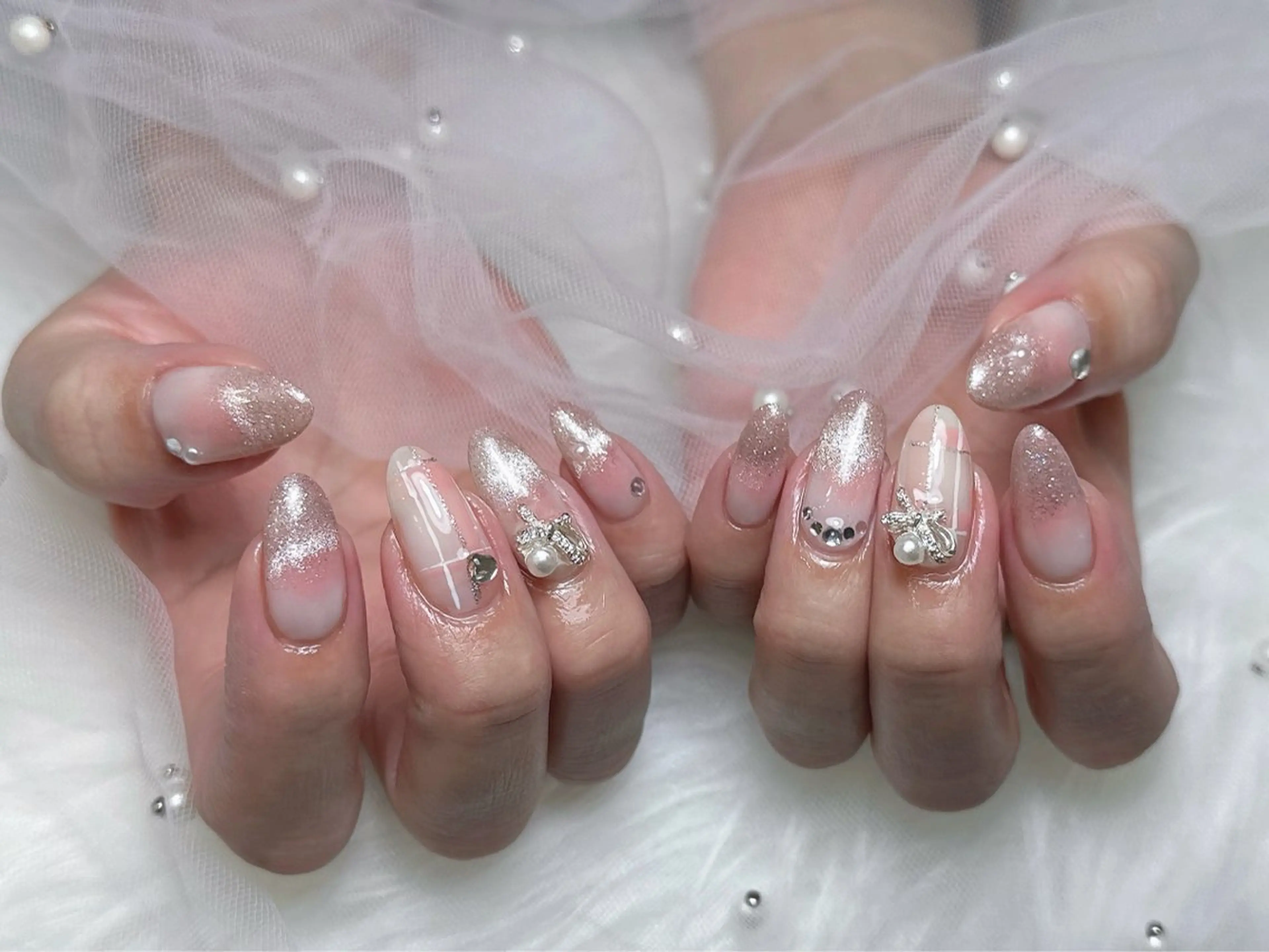 ネイル ハンドネイル 【Eclat ｴｸﾗ】nail＆beauty所属・Eclat〔ｴｸﾗ〕 MOEKA𝜗𝜚*のネイルデザイン