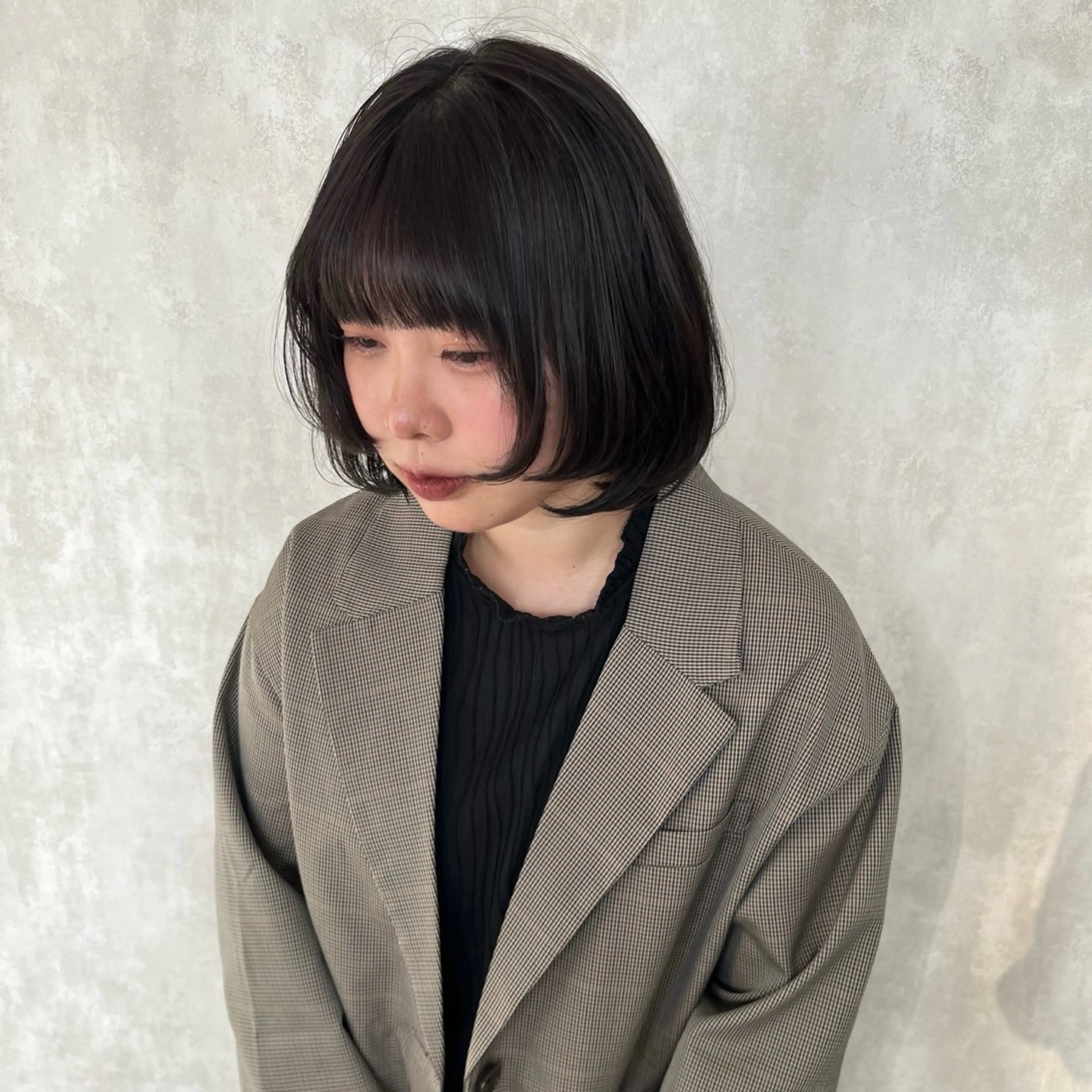 ショート カラー ヘアカラー AiWill所属・韓国/透明感カラー さらのヘアスタイル