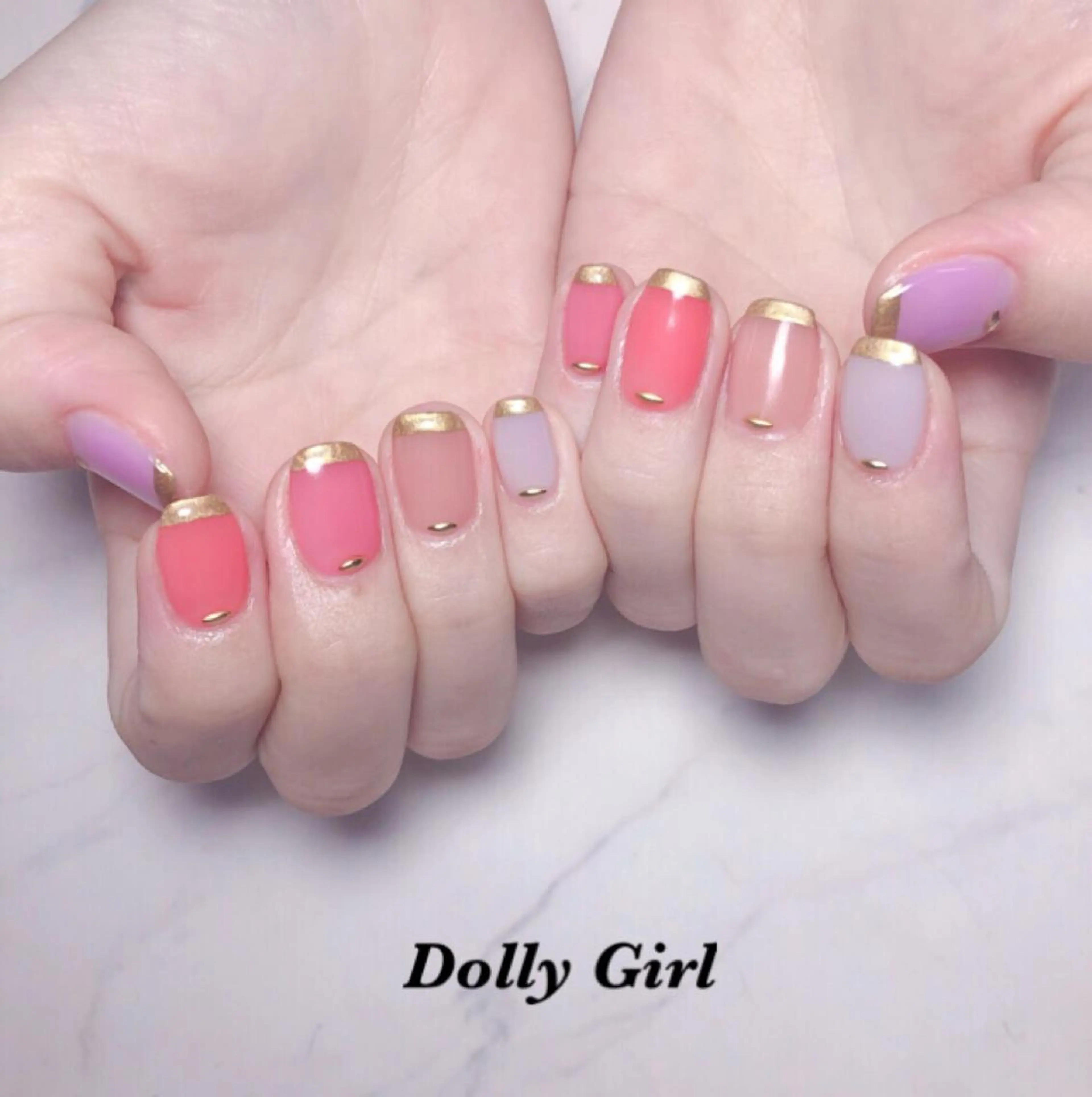 ネイル 個室ネイルサロンDolly  Girl〜ドーリーガール〜所属・DollyGirl KYOKOのネイルデザイン