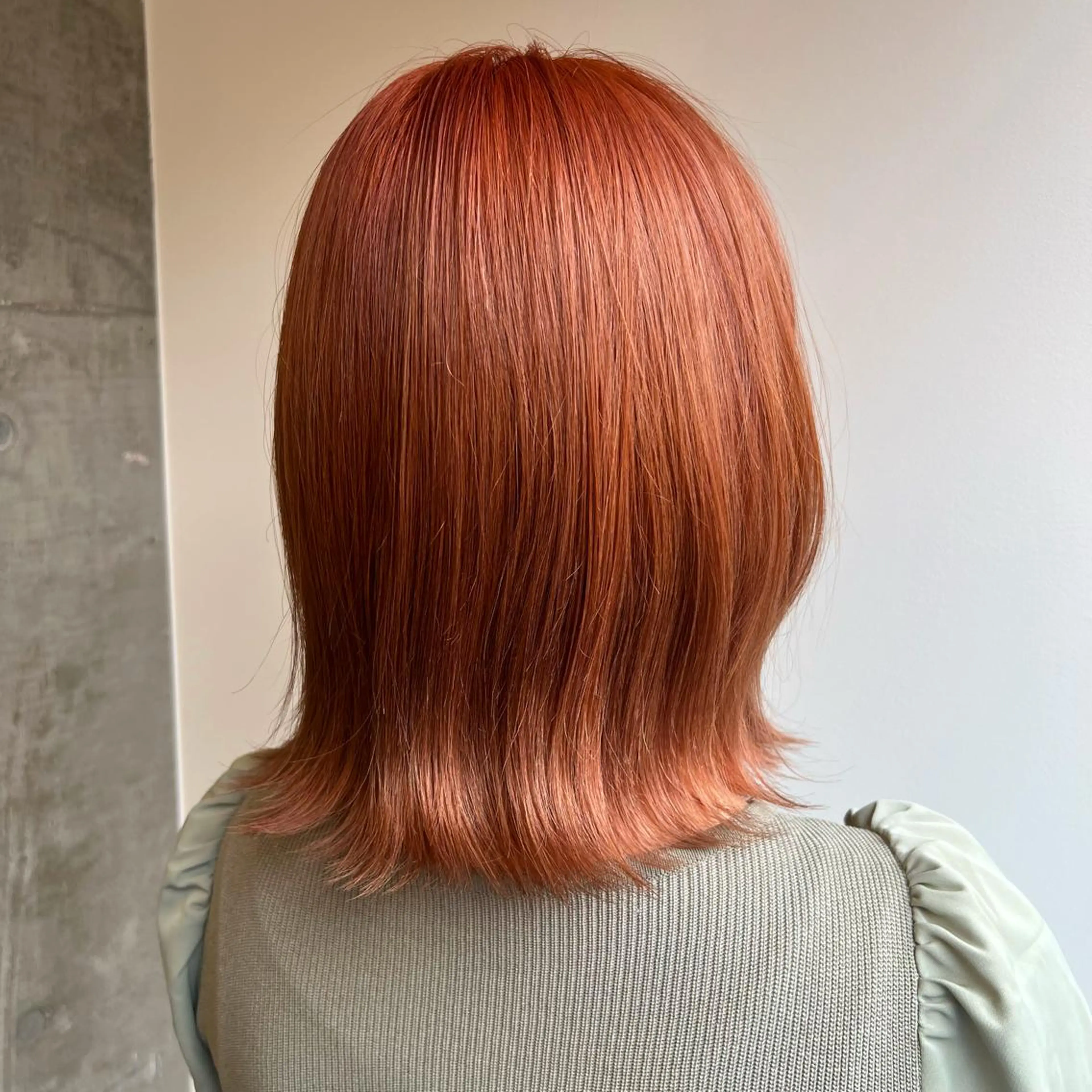 ミディアム 土田かほ/本日🈳 透明感カラー🍃のヘアスタイル