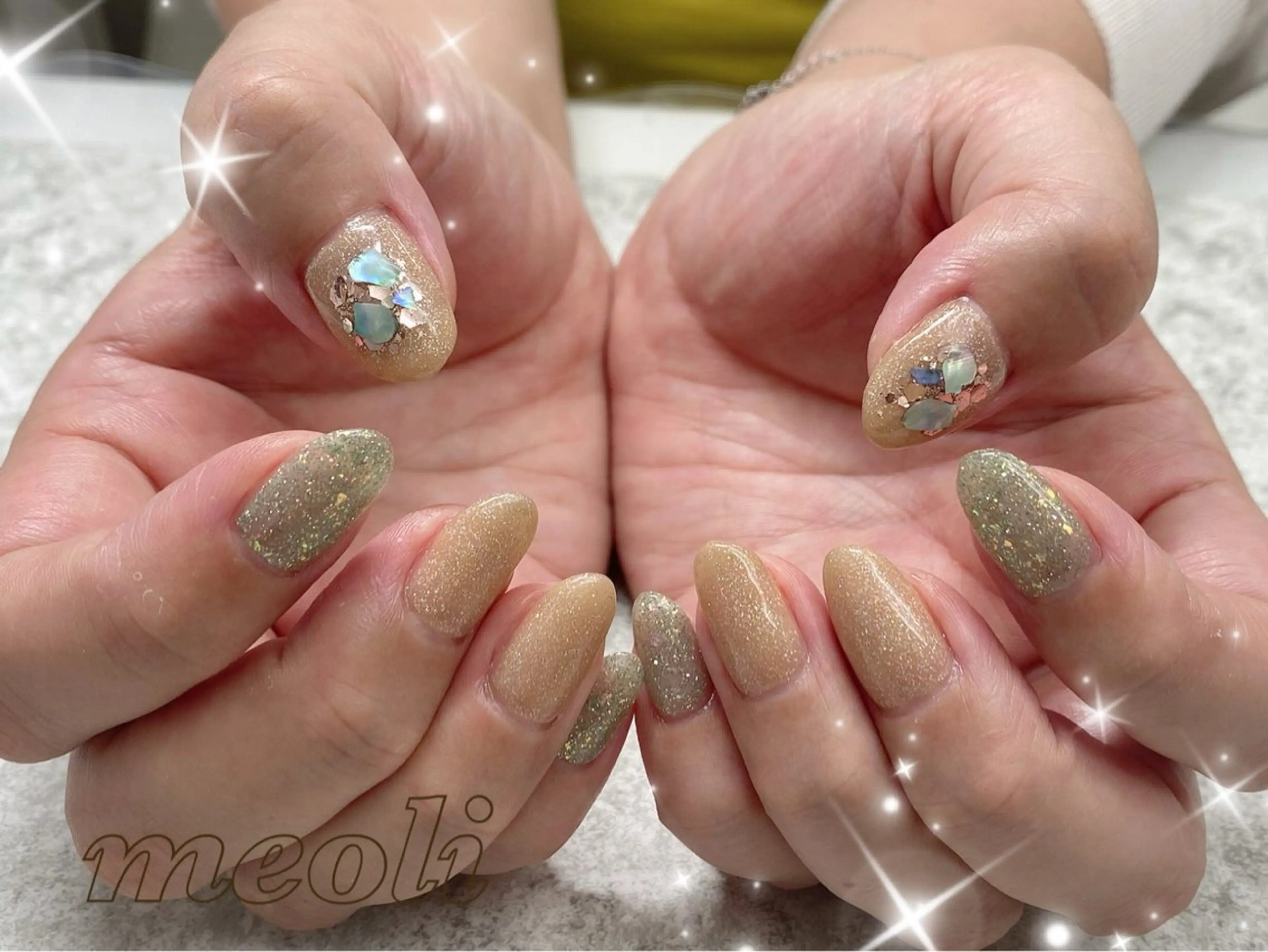 ネイル ハンドネイル nail salon meoli メグのネイルデザイン