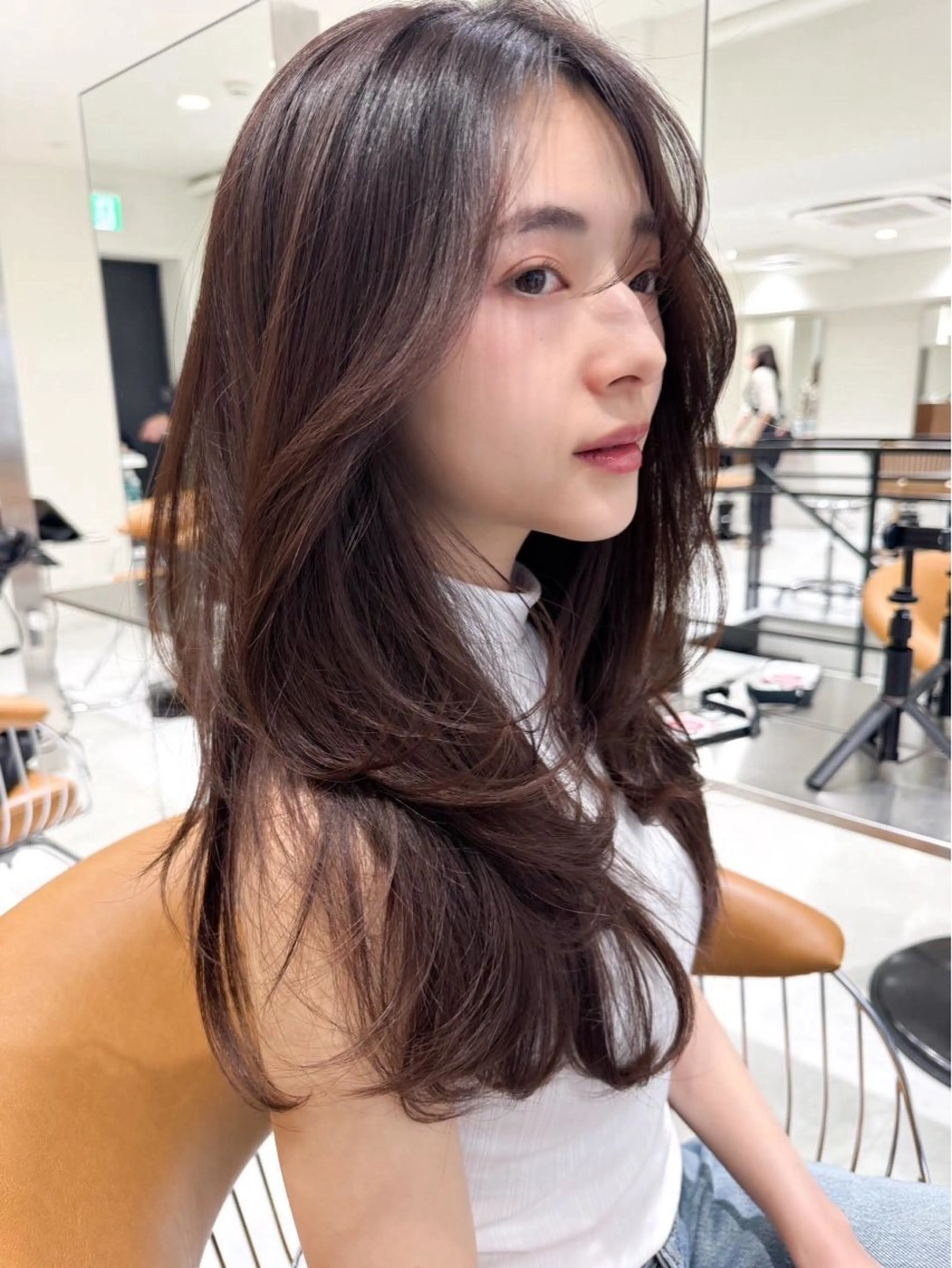 顔周りカット➕トリートメントの写真