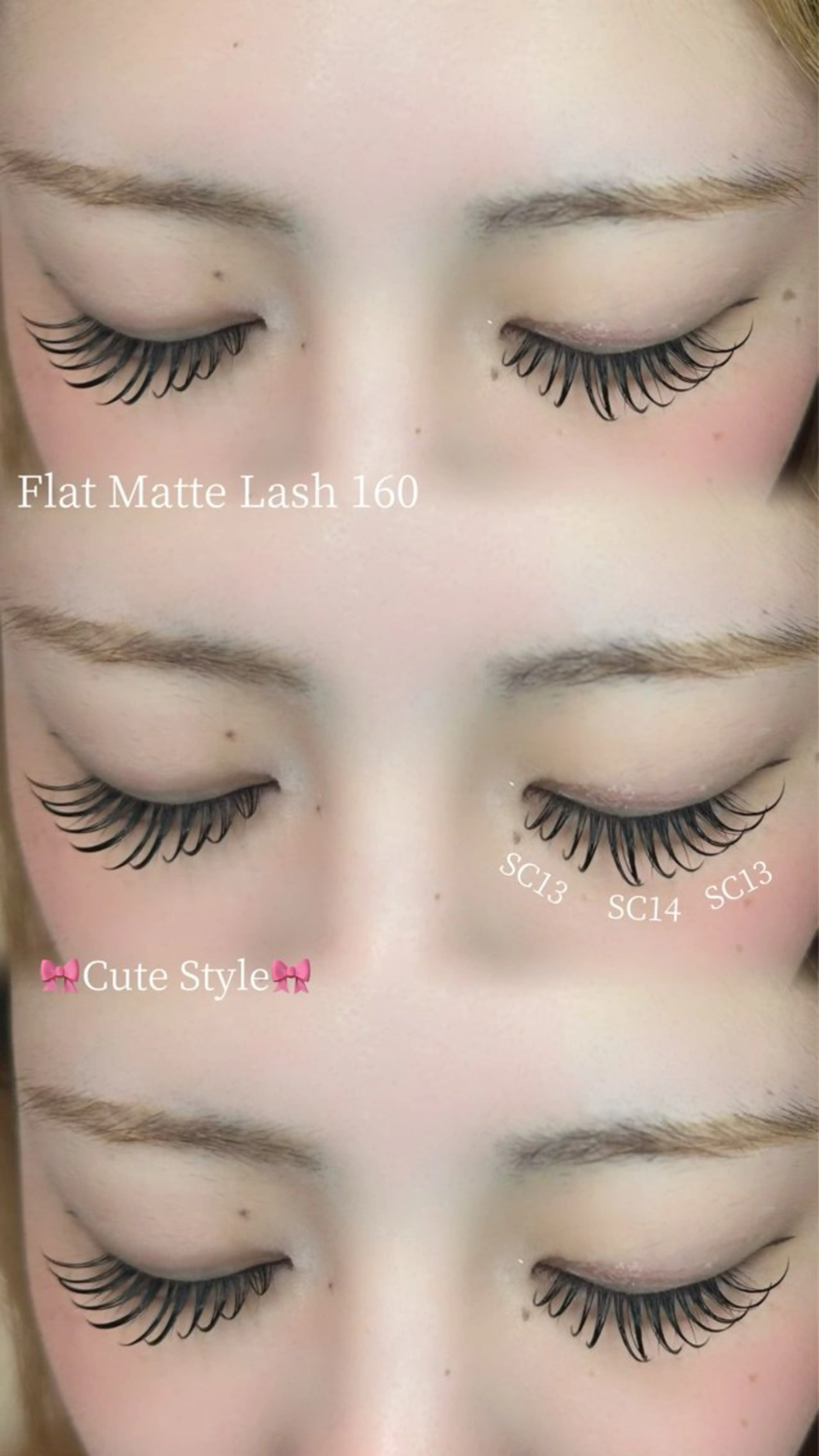 マツエク・マツパ マツエク K.Ura 𝜗𝜚˚⋆のマツエク・マツパデザイン