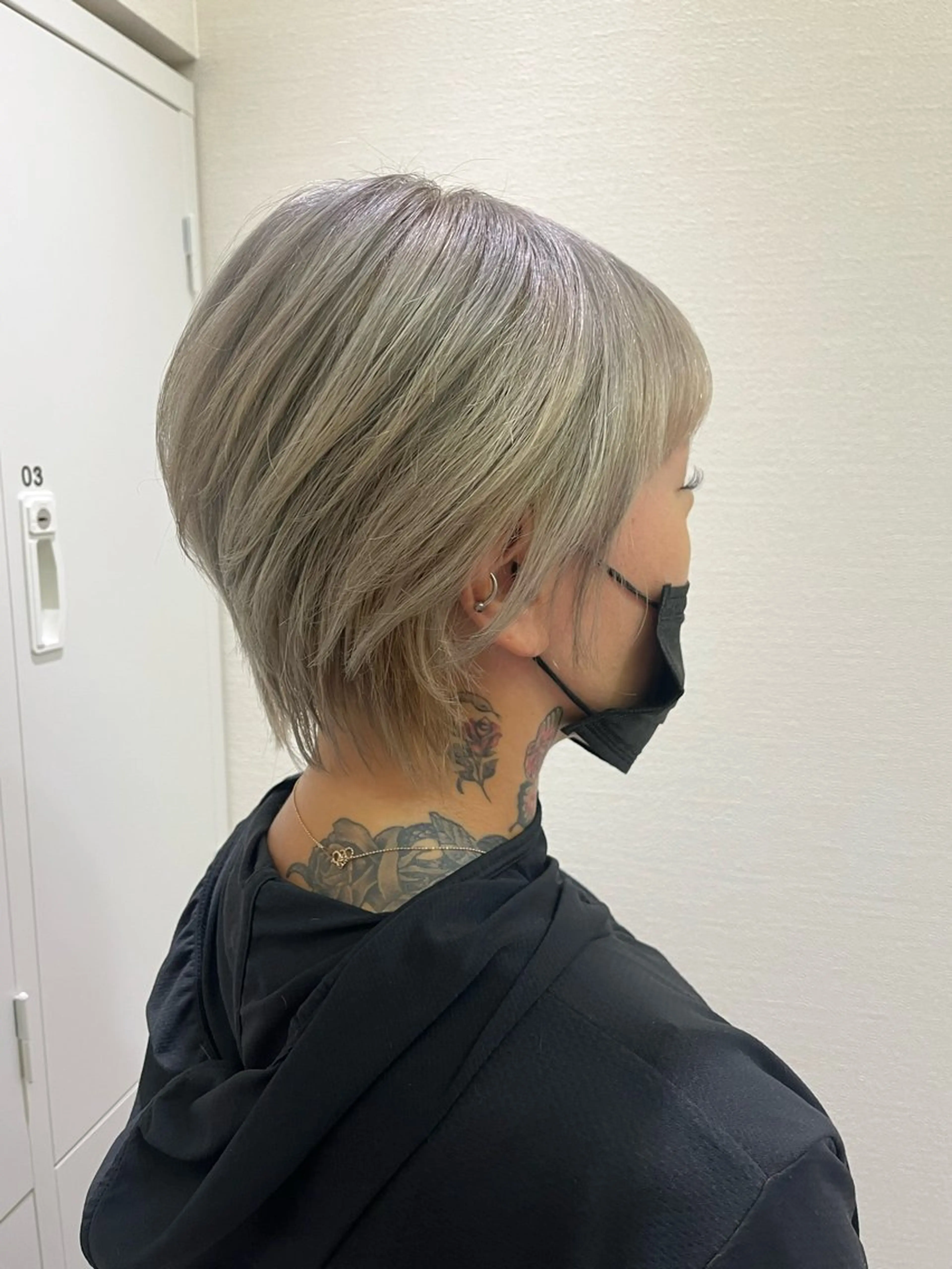 ショート 北野 未優香のヘアスタイル