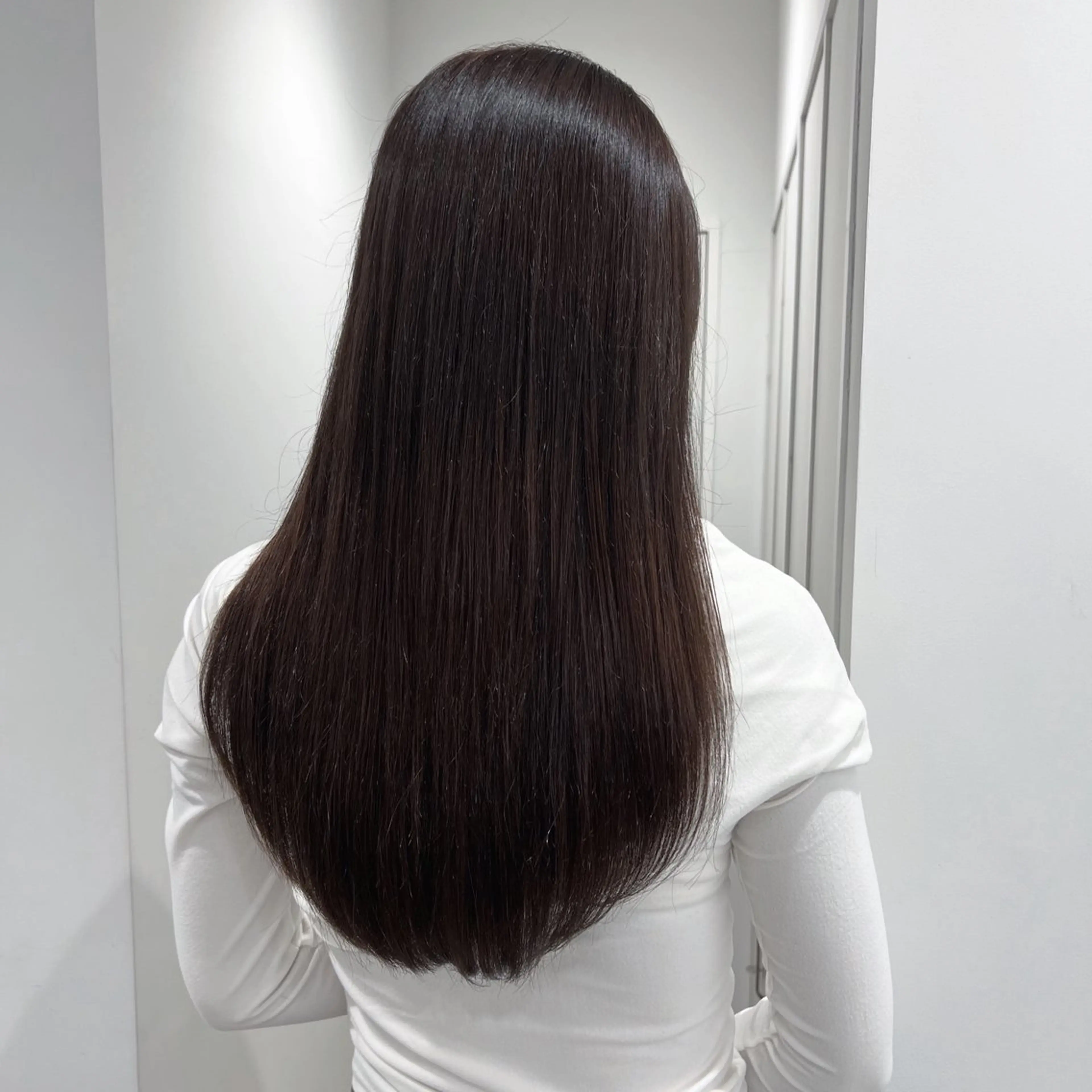 ロング ヘアカラー トリートメント 艶カラー/透明感 /ヒグチアオイのヘアスタイル