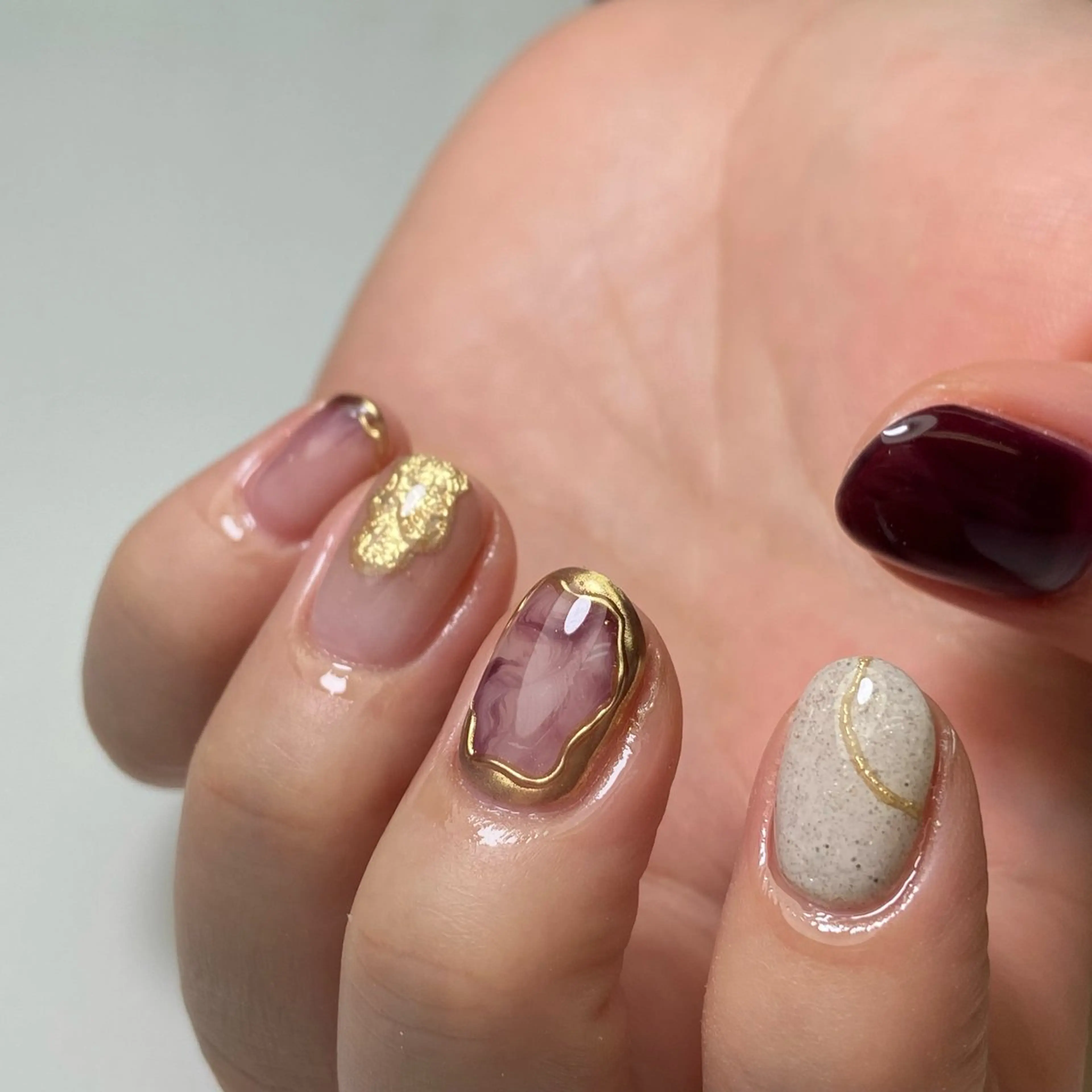 ネイル ハンドネイル nail salon Lumièreのネイルデザイン