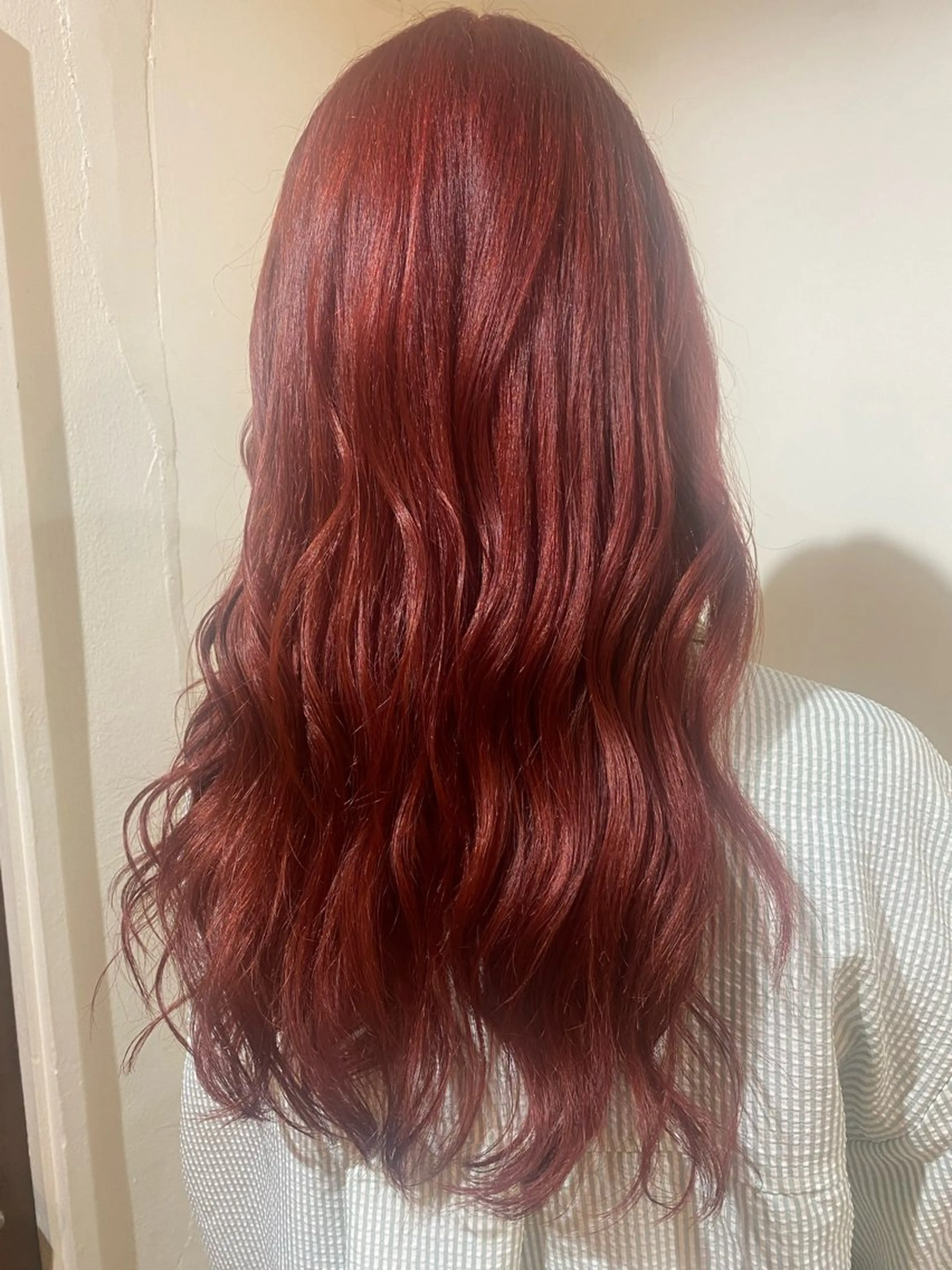 《 minimo限定 》ケアブリーチ✨️フルブリーチorハイライト＋フルカラー￥12000の写真