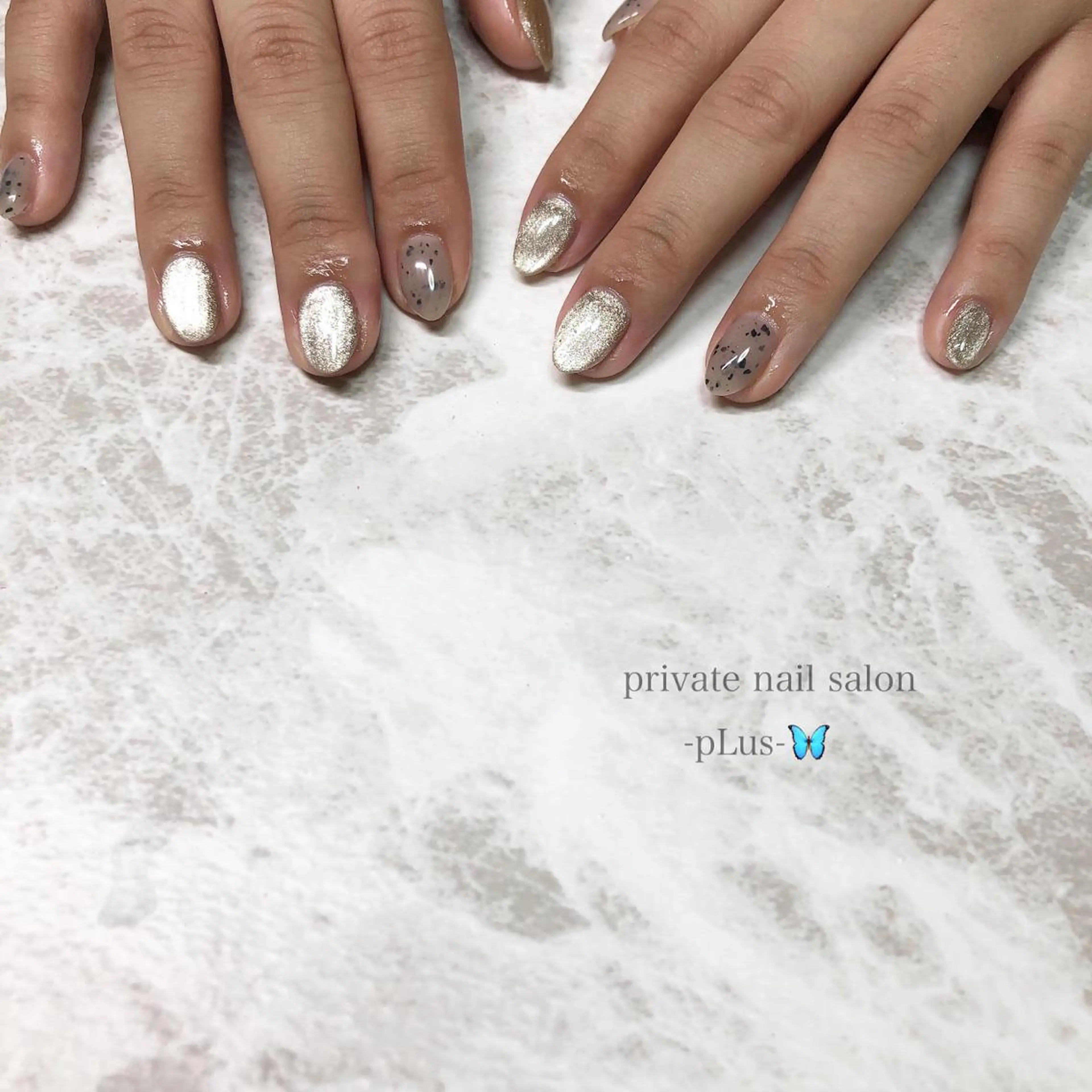 ネイル マグネットネイル ハンドネイル nail salon 7_seven_所属・nail salon 7 _seven_のネイルデザイン