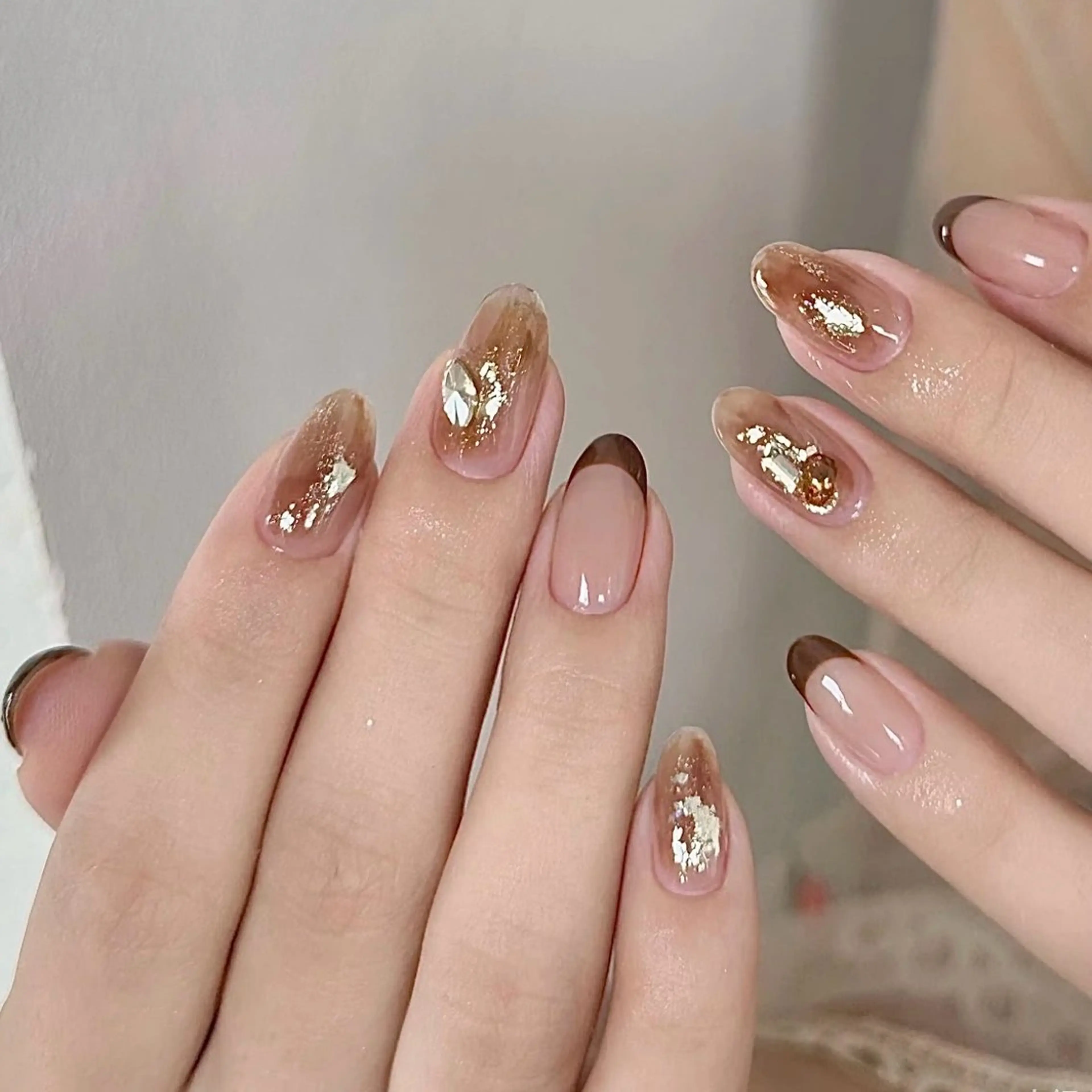 ネイル ハンドネイル By moonネイル 🌷ワンホン/韓国風のネイルデザイン