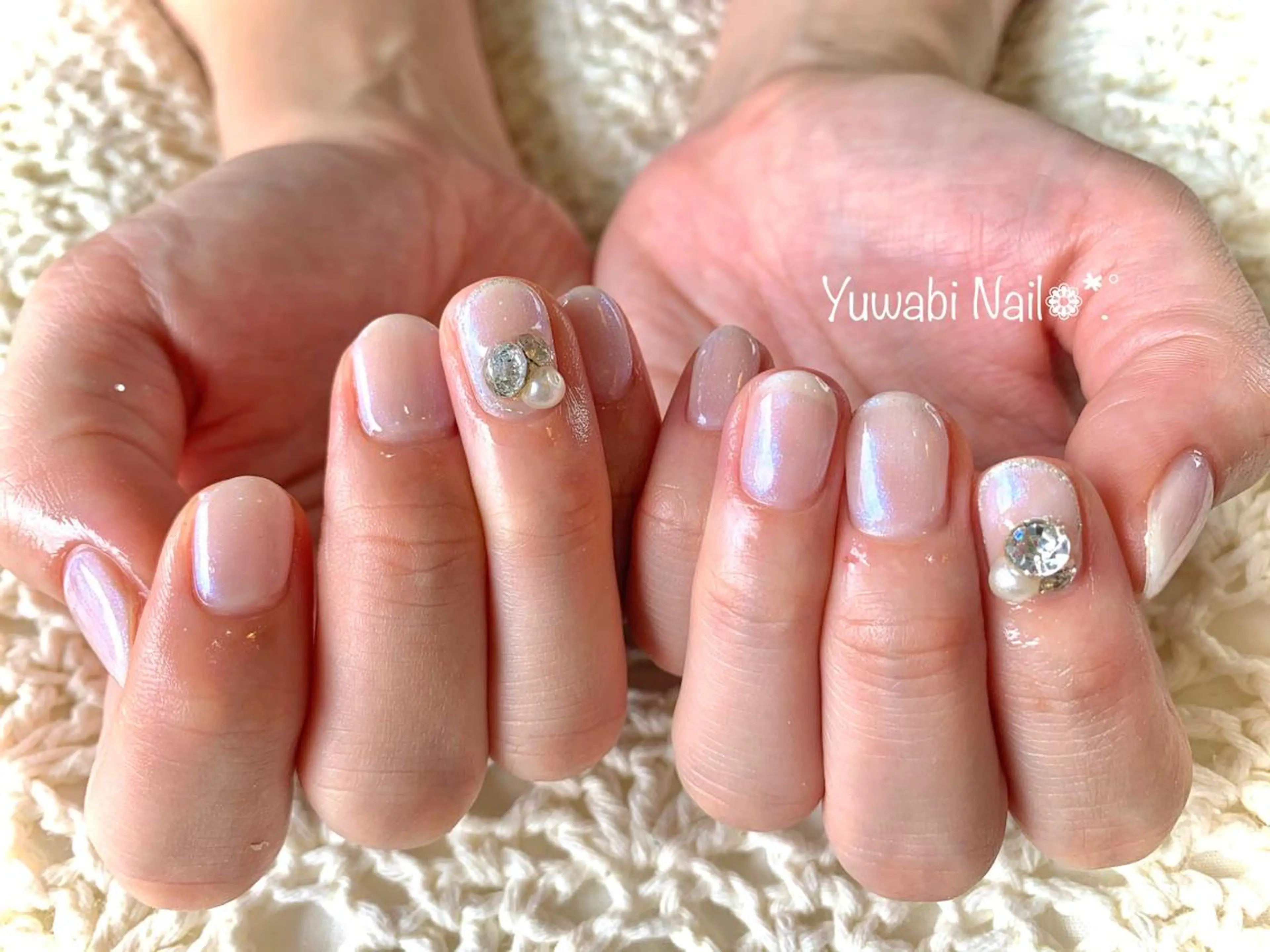 ネイル オーロラネイル Yuwabi Nail所属・Mimore ミモア 水戸のネイルデザイン