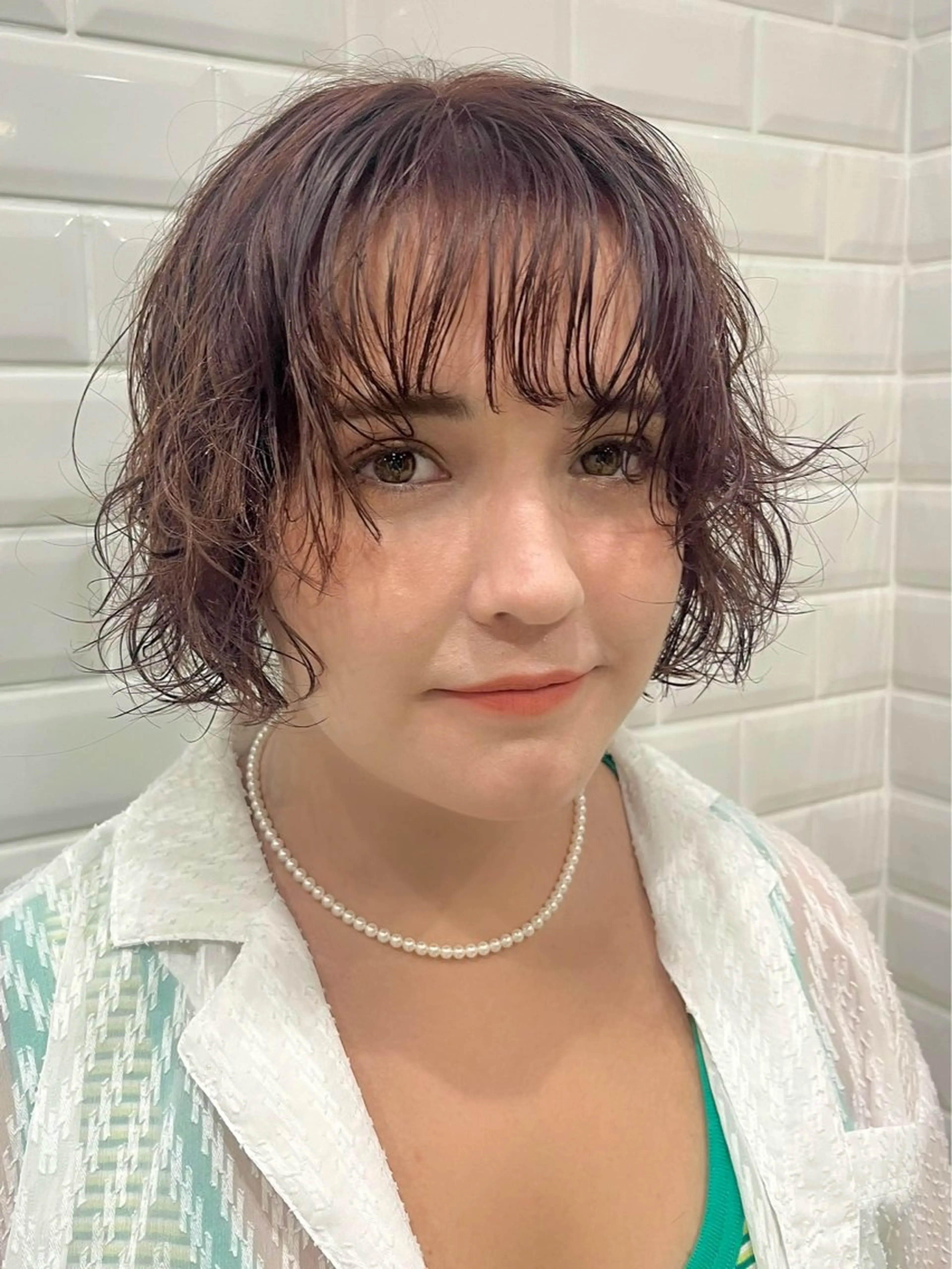 ショート パーマ For.c.c.c.c所属・近藤 ちかのヘアスタイル