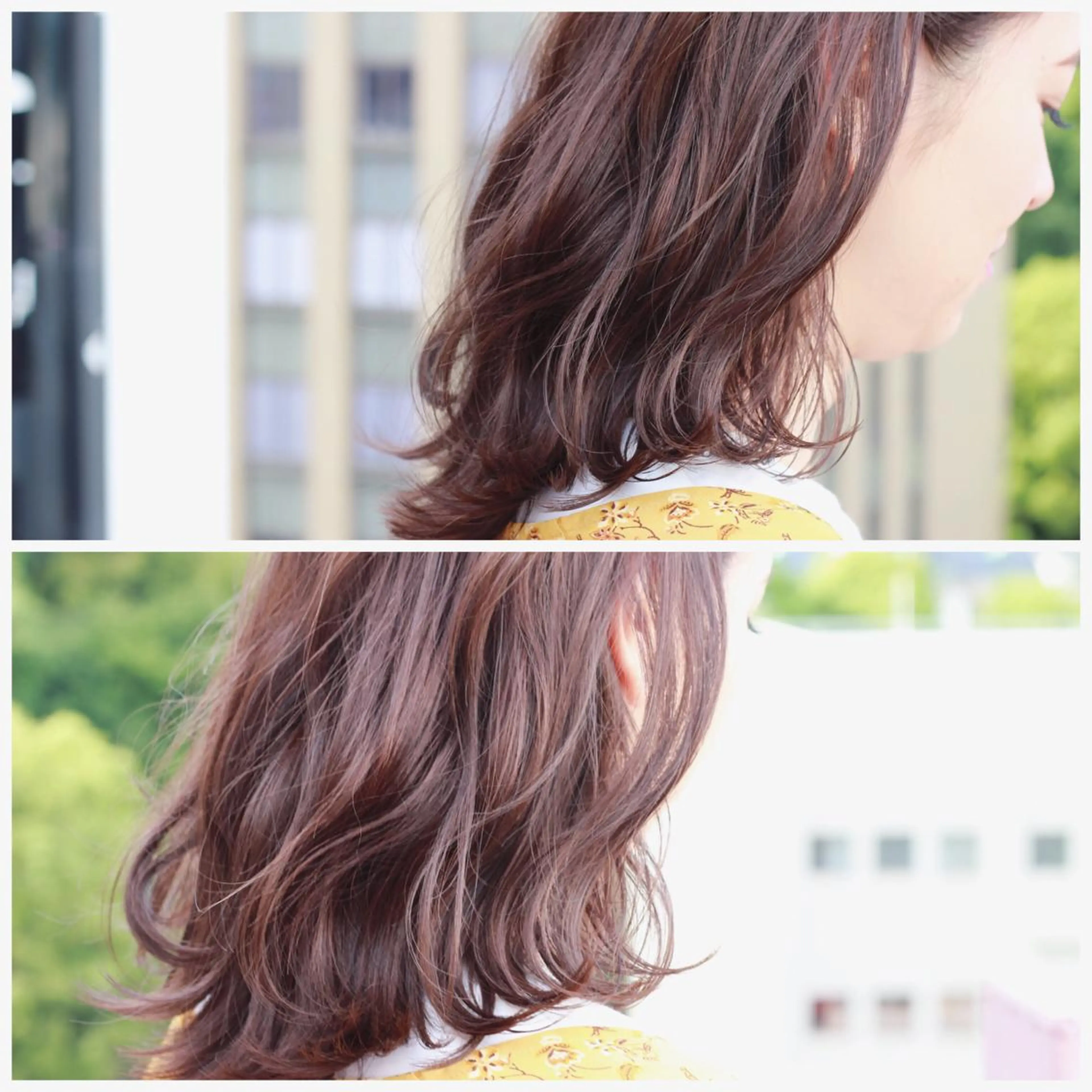 ミディアム カラー アッシュ ラベンダーカラー ラベンダーアッシュ ヘアカラー Viage （ビアージュ）のヘアスタイル