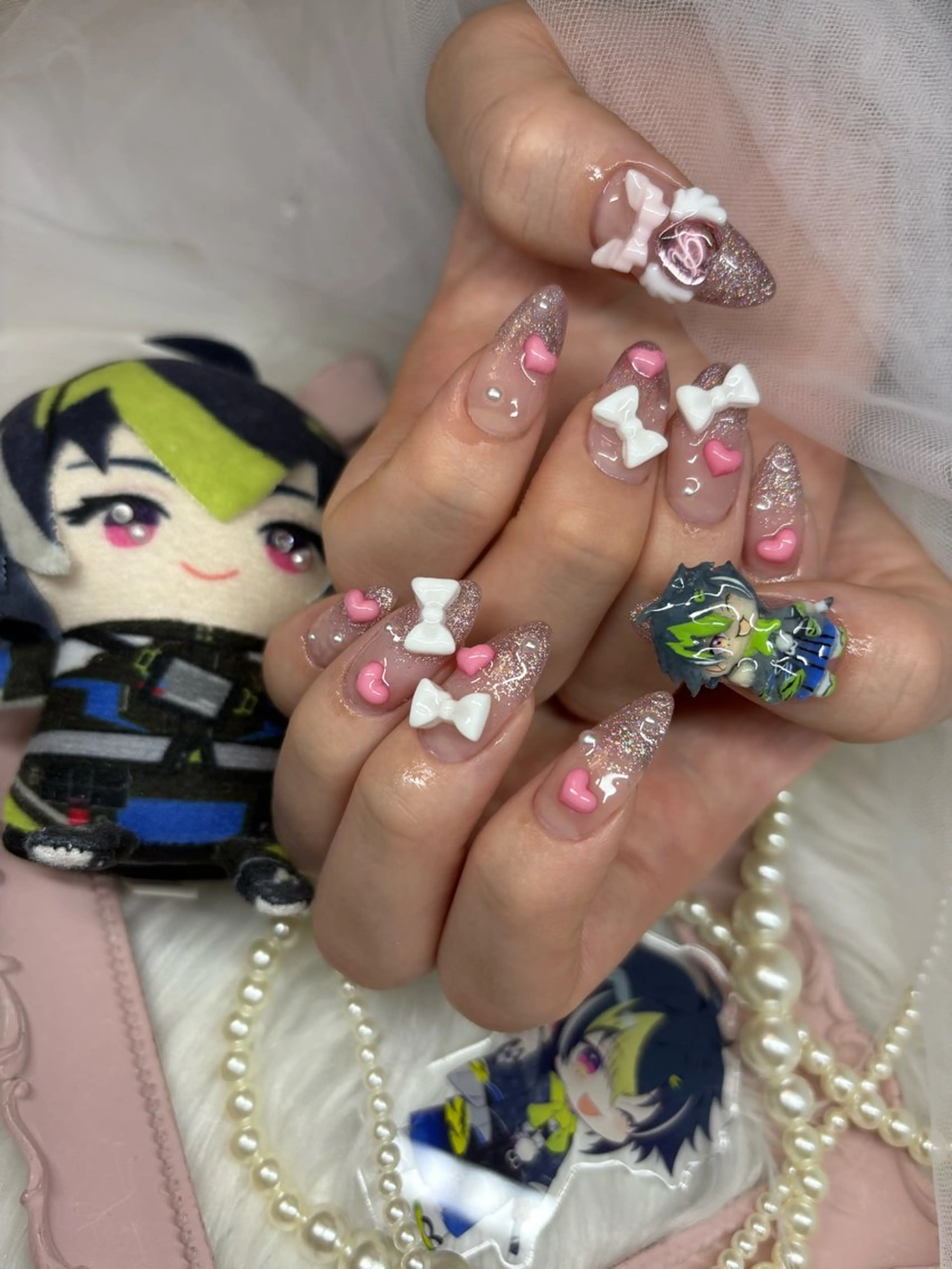 ネイル toyvenail 🖤enaのネイルデザイン