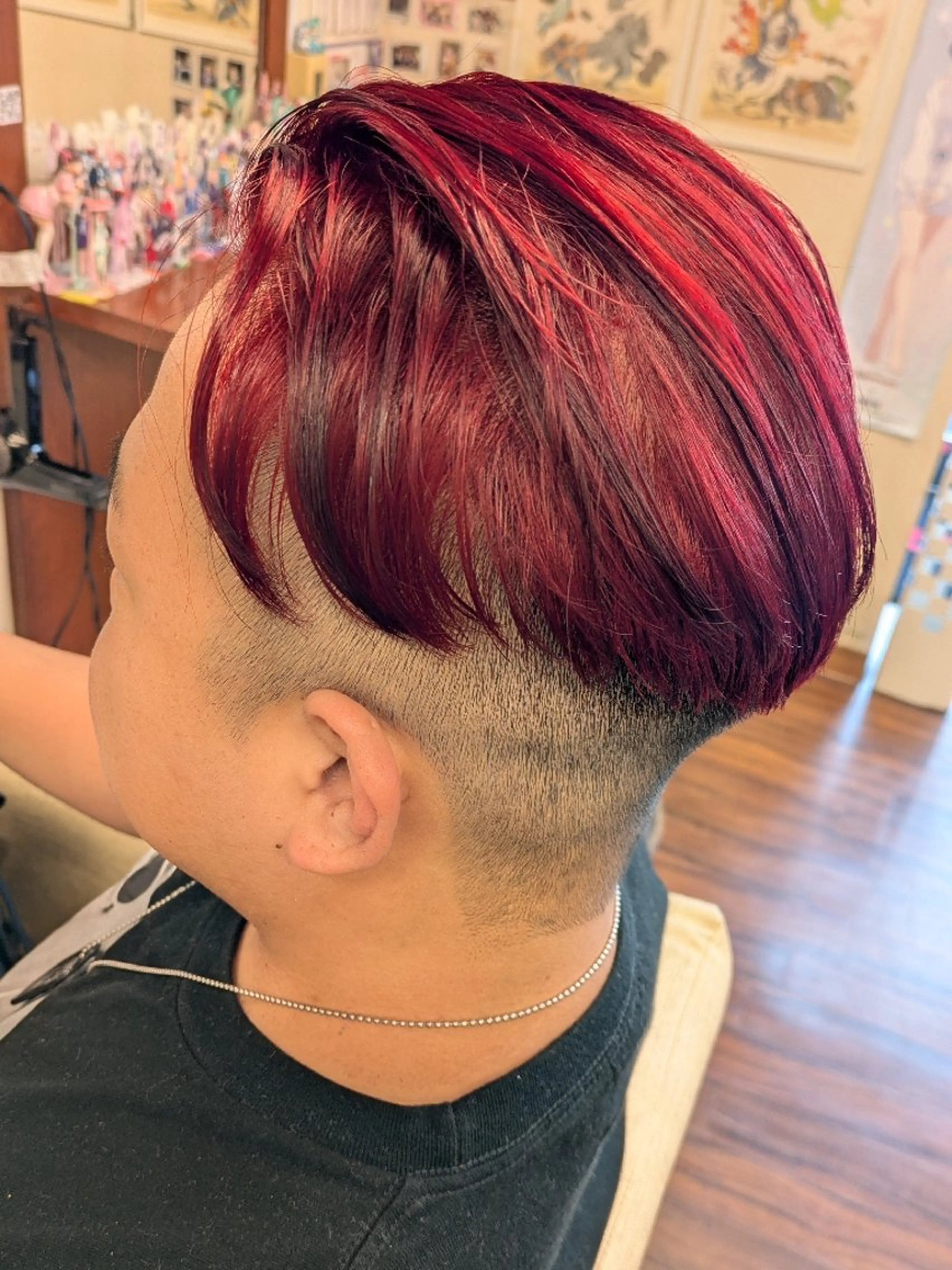 ショート カラー メンズ カット ヘアカラー トリートメント fuwat所属・秋葉原でカラーする なら🐉ちぇーたんのヘアスタイル