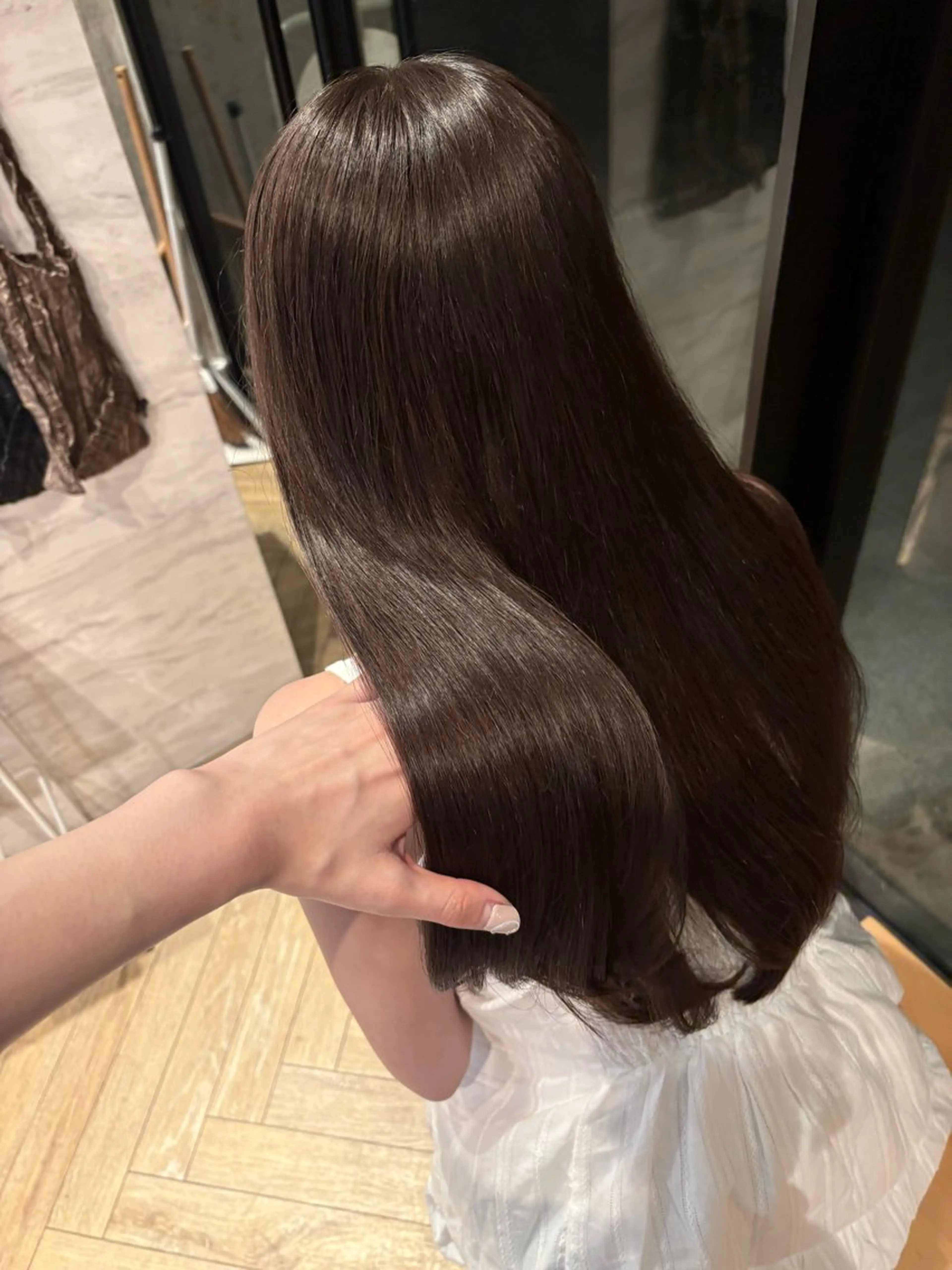 ロング カラー 🫧透明感カラー/ 寒色カラー/Risaのヘアスタイル