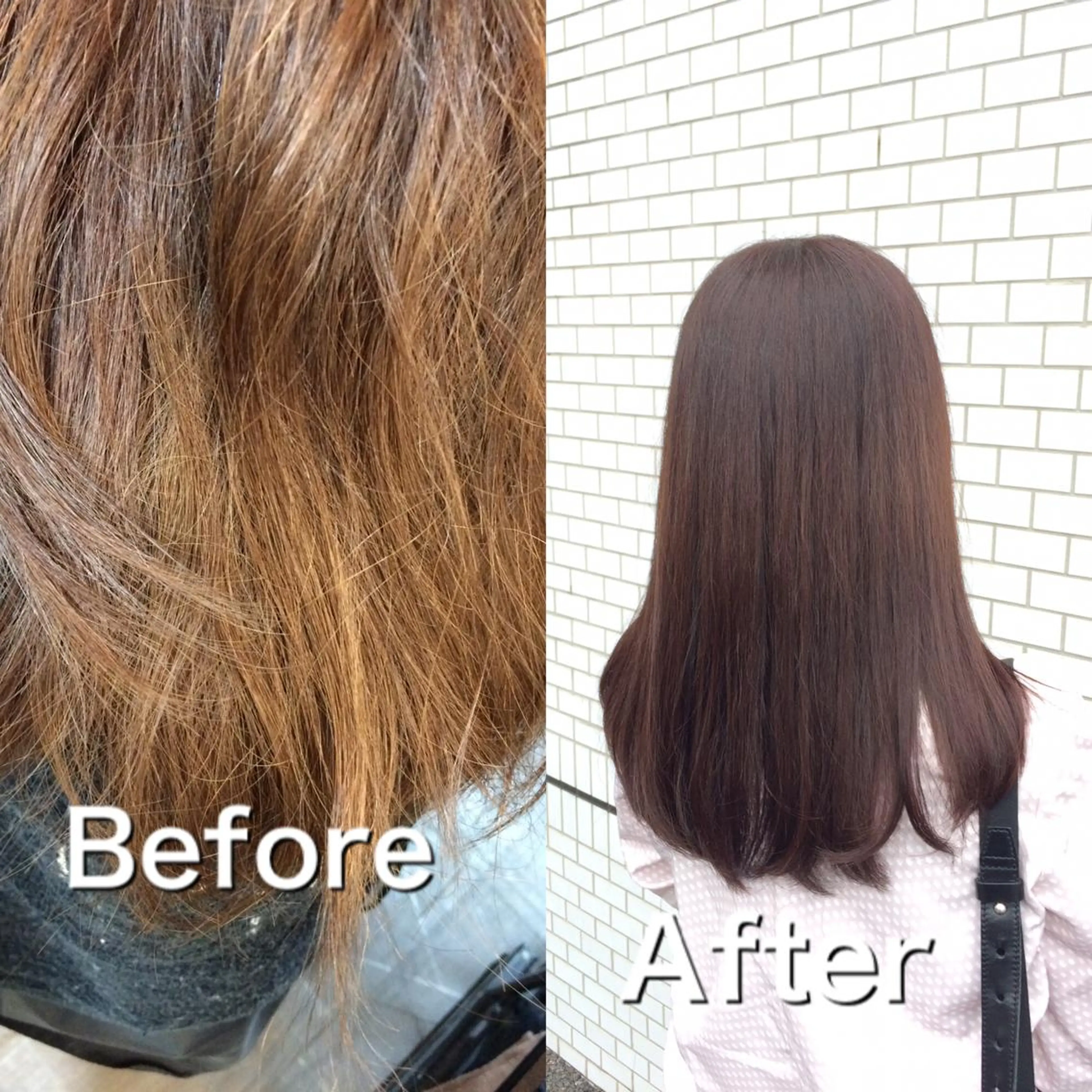 カラー ブラウンカラー ピンクカラー Leggu所属・木田 智大のヘアスタイル