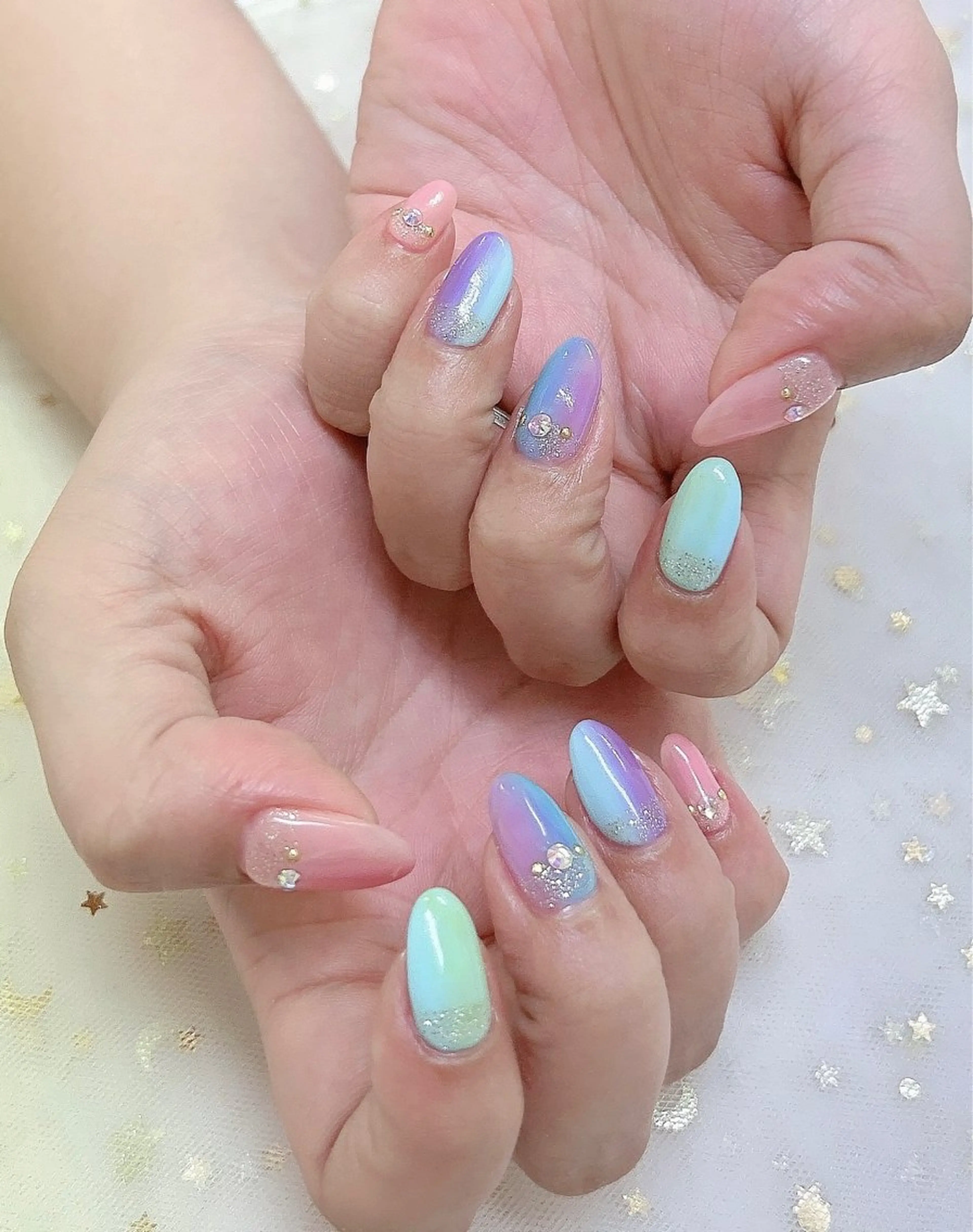 ネイル ハンドネイル 上福岡 らんらんのネイルデザイン