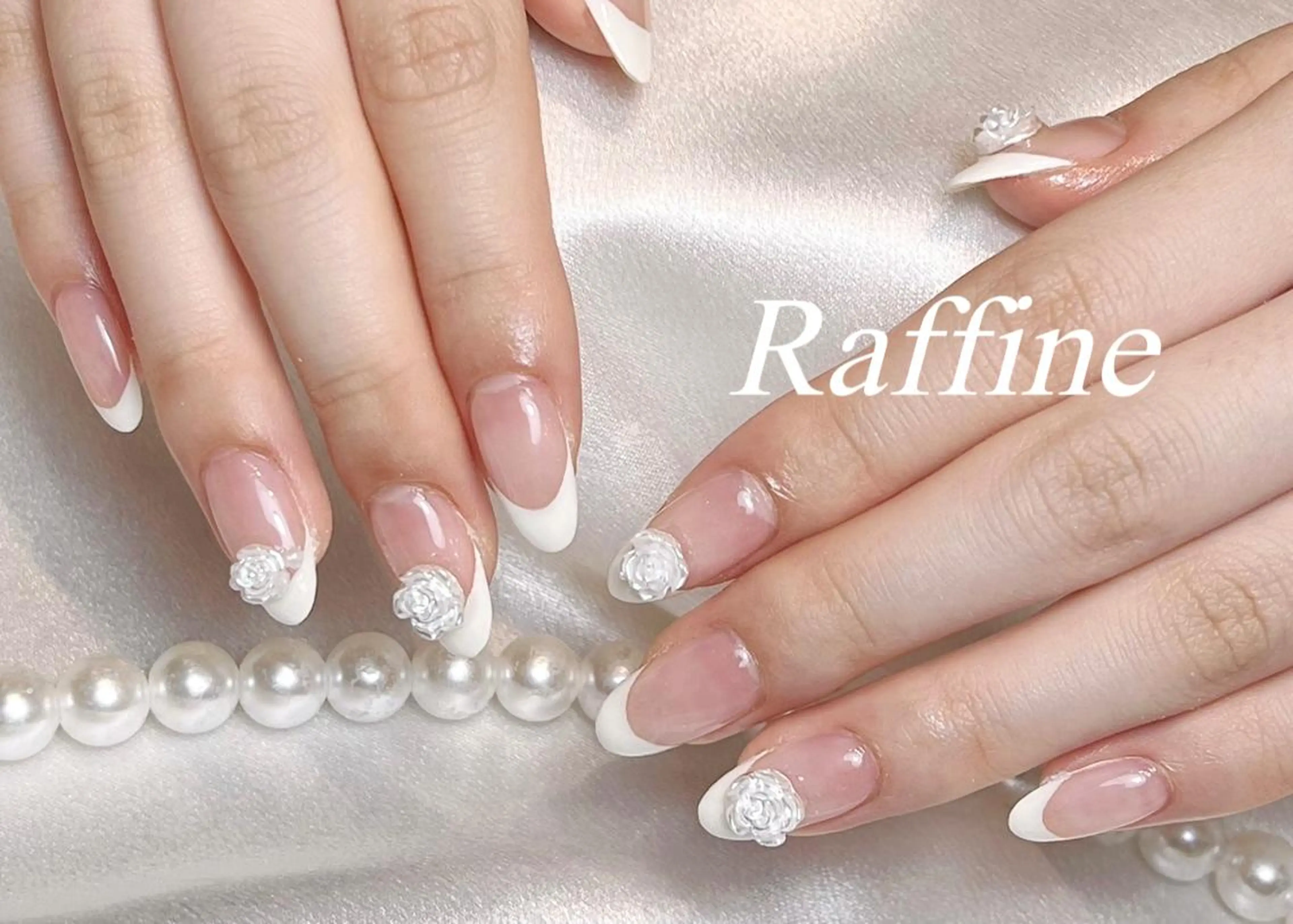 ネイル RAFFINE haru🦋🩵のネイルデザイン