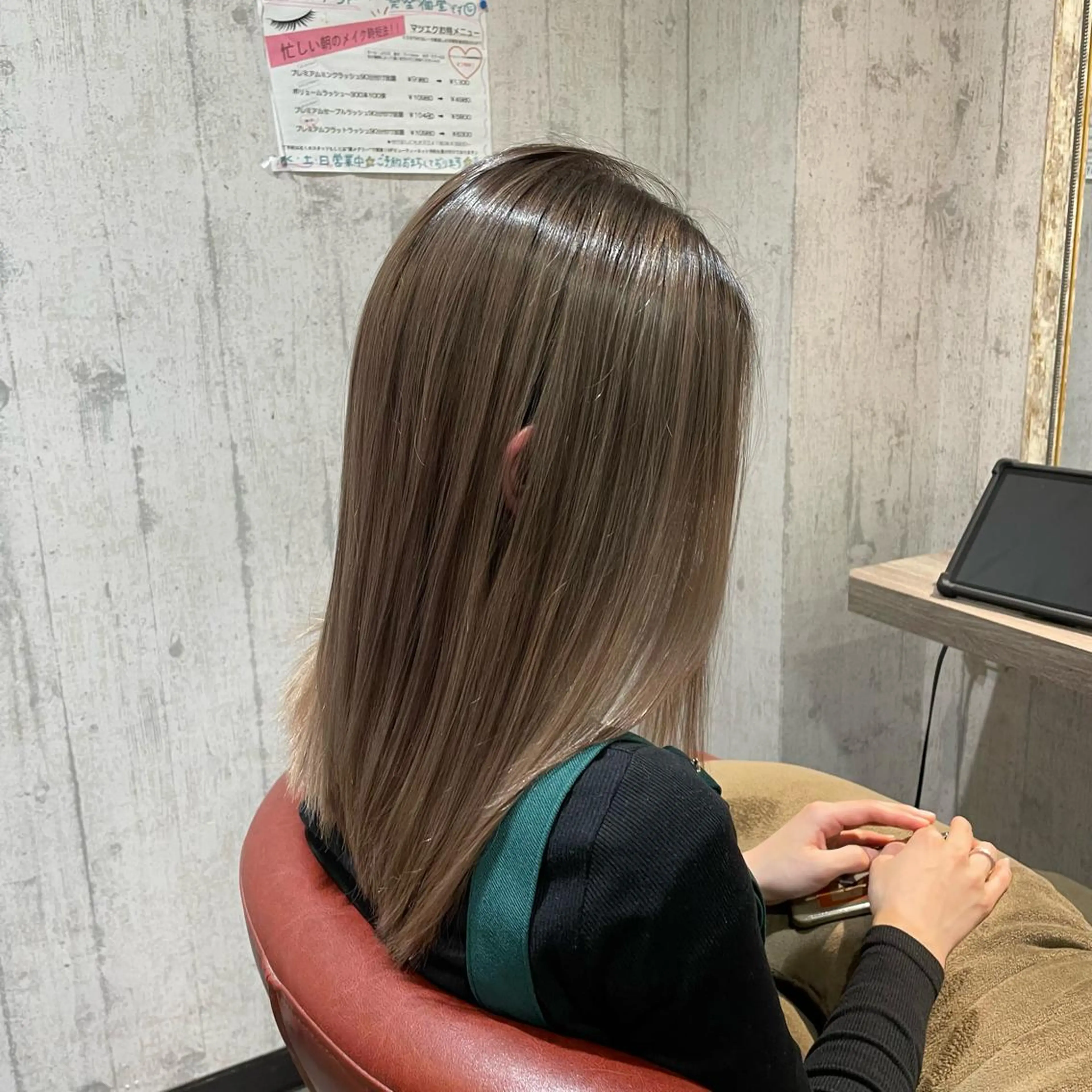 ロング カラー ハイライトカラー ハイライト ヘアカラー Wataru 髪質改善カラー💎のヘアスタイル