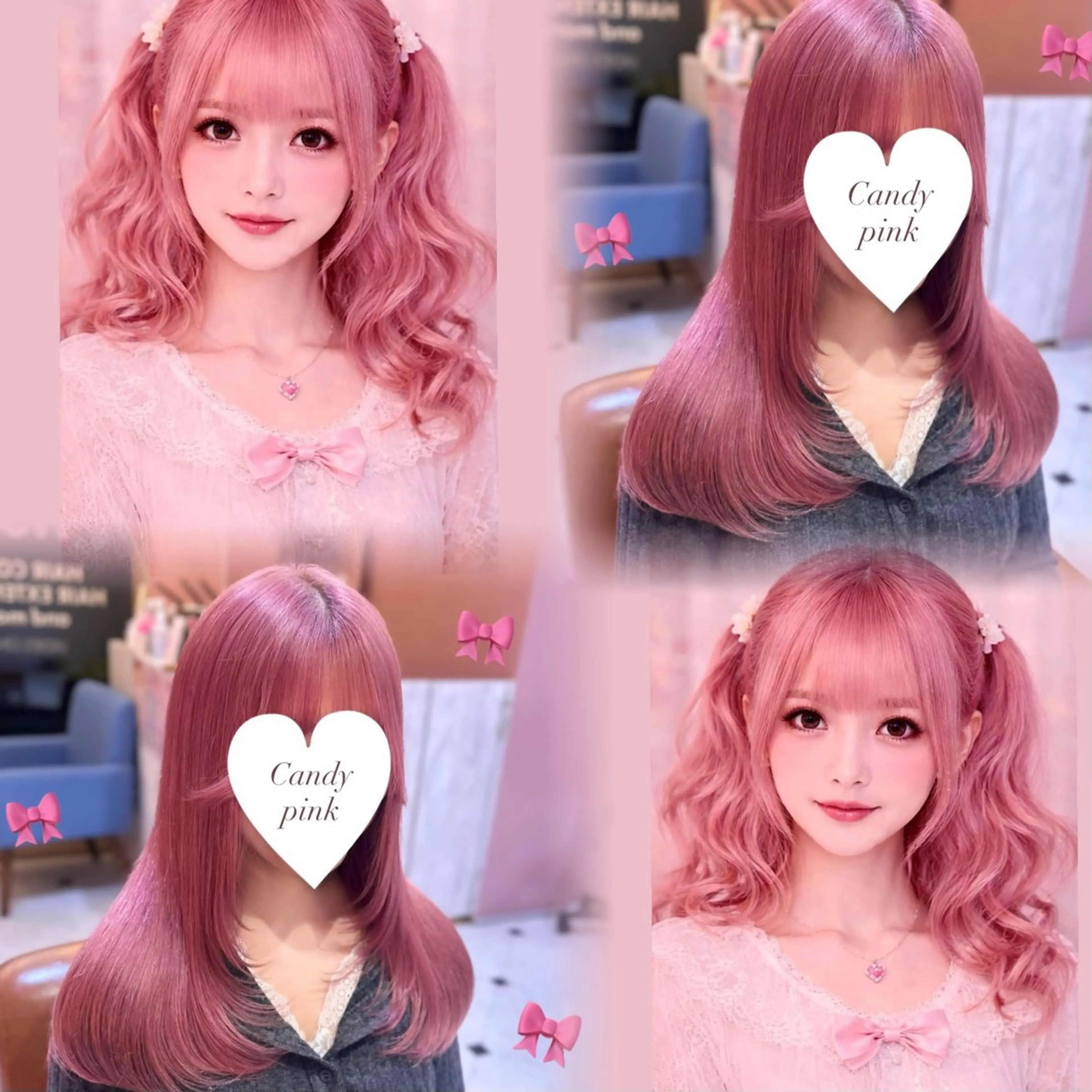 大人気❣️👼🏻ブリーチリタッチmenu👼🏻 🎀 ケアブリーチ+ 1color+トリートメント🧴‎の写真