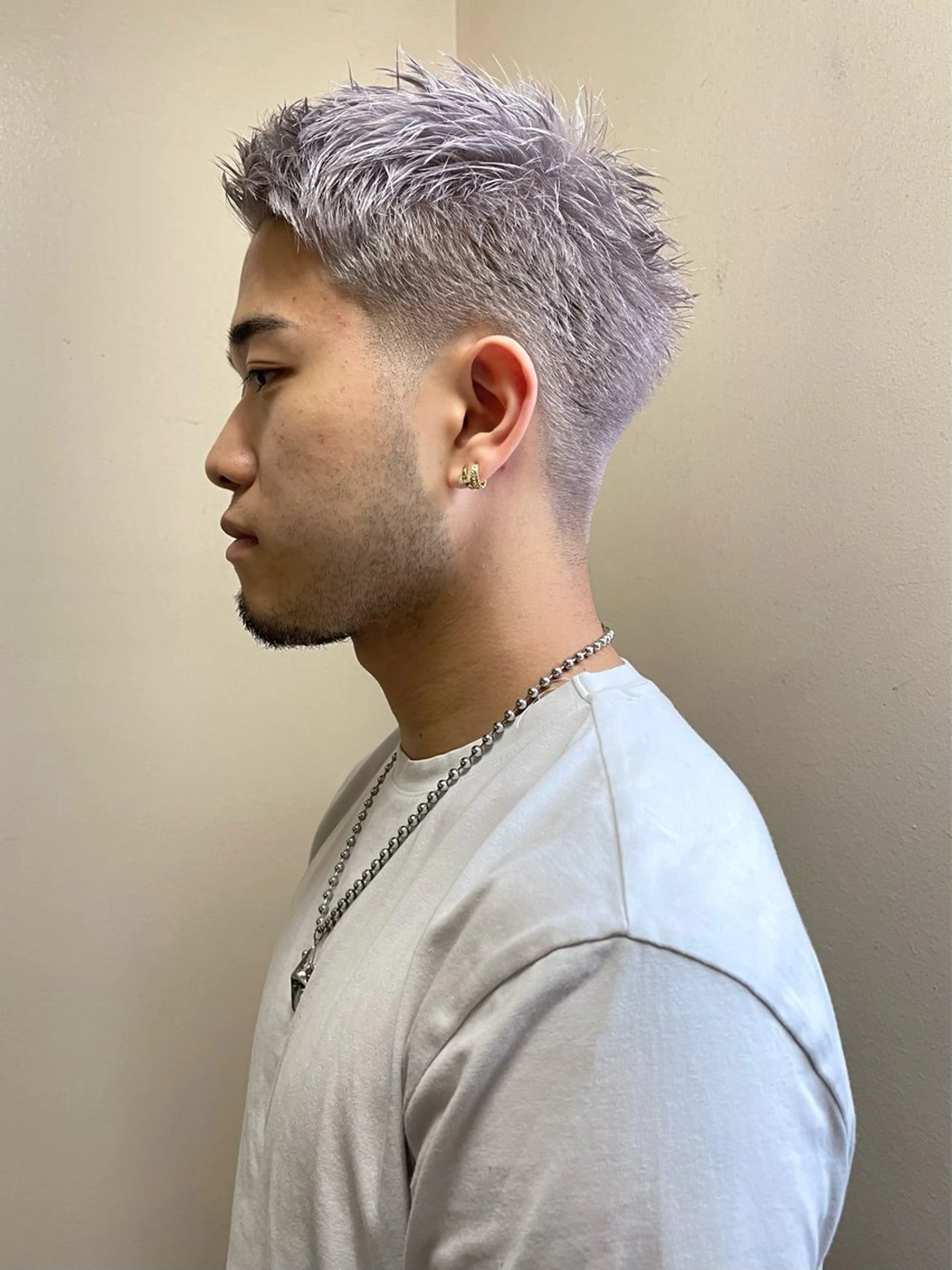 ショート カラー ショートヘア カット ヘアカラー トリートメント ヘアセット 安部佑哉/ハイトーン /レイヤー/グランジのヘアスタイル