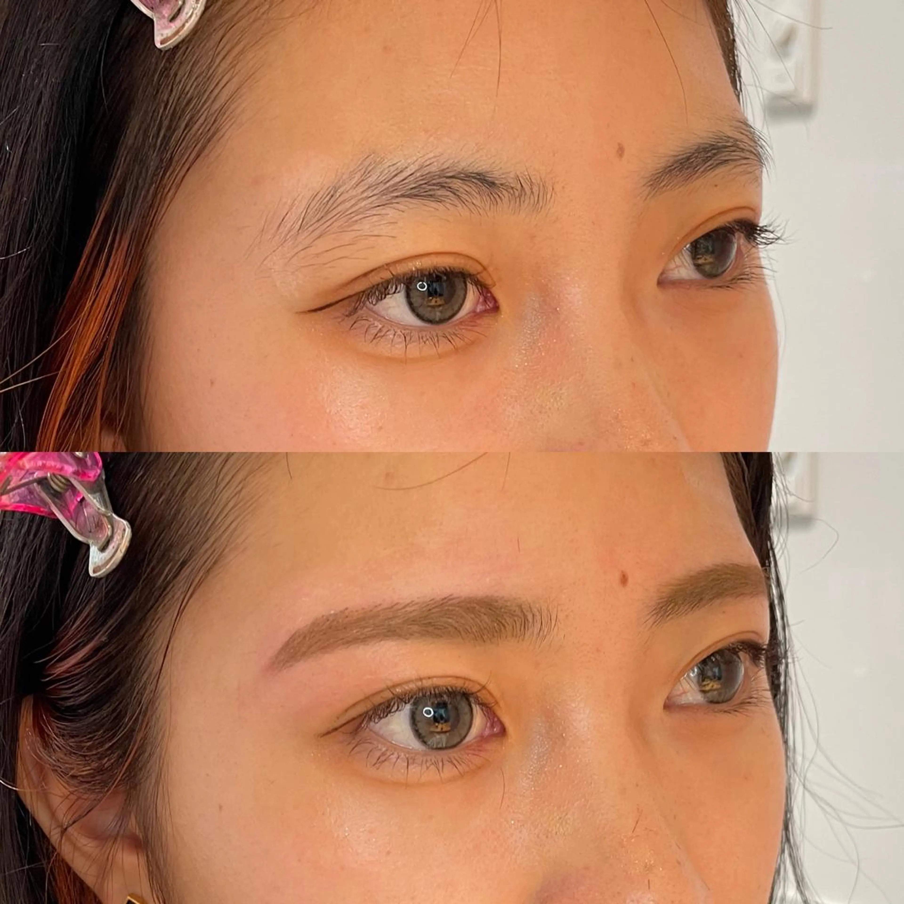 アイブロウ gotoday　shaire　saron所属・miu. ボブ/透け感カラーのヘアスタイル