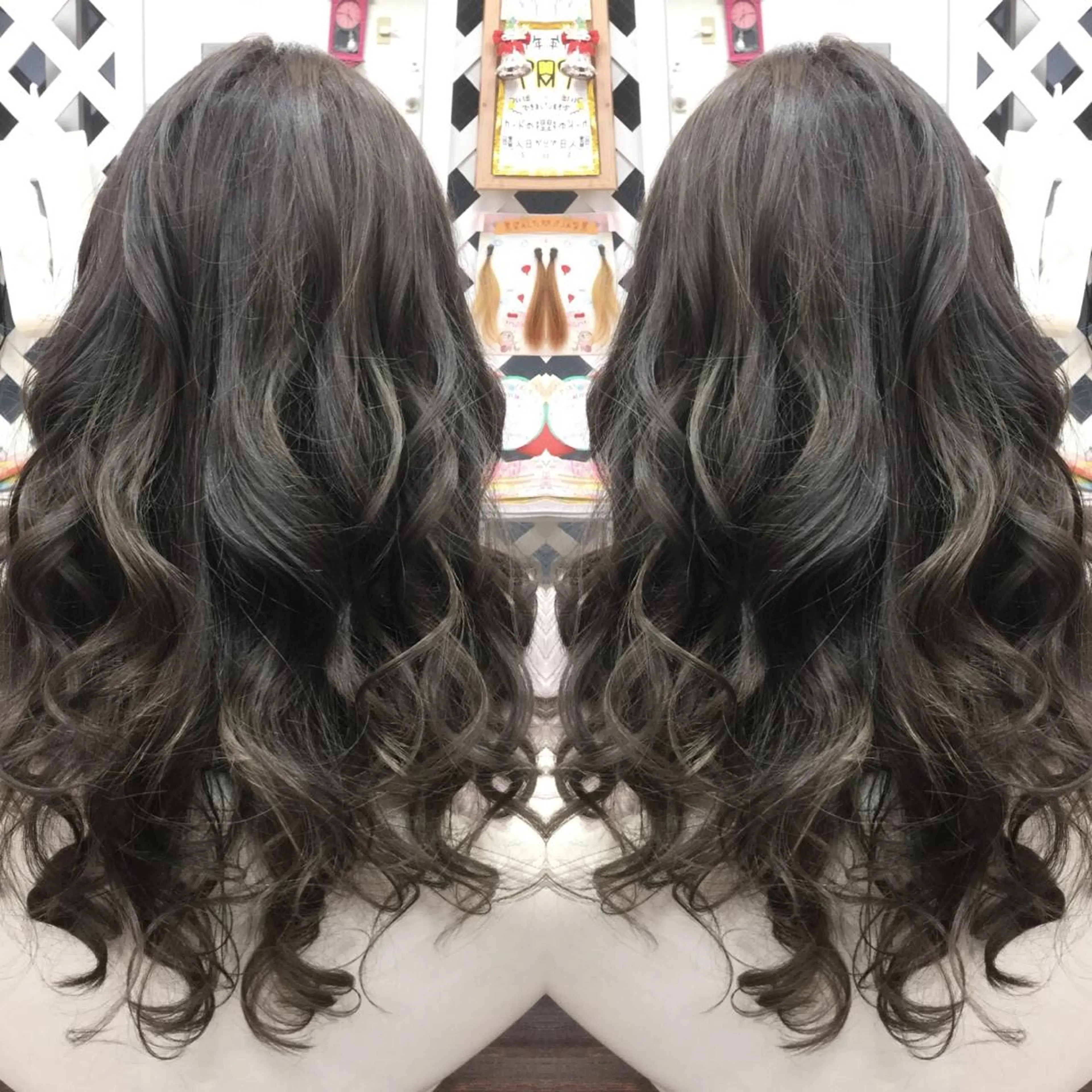 ロング 加藤 直樹のヘアスタイル