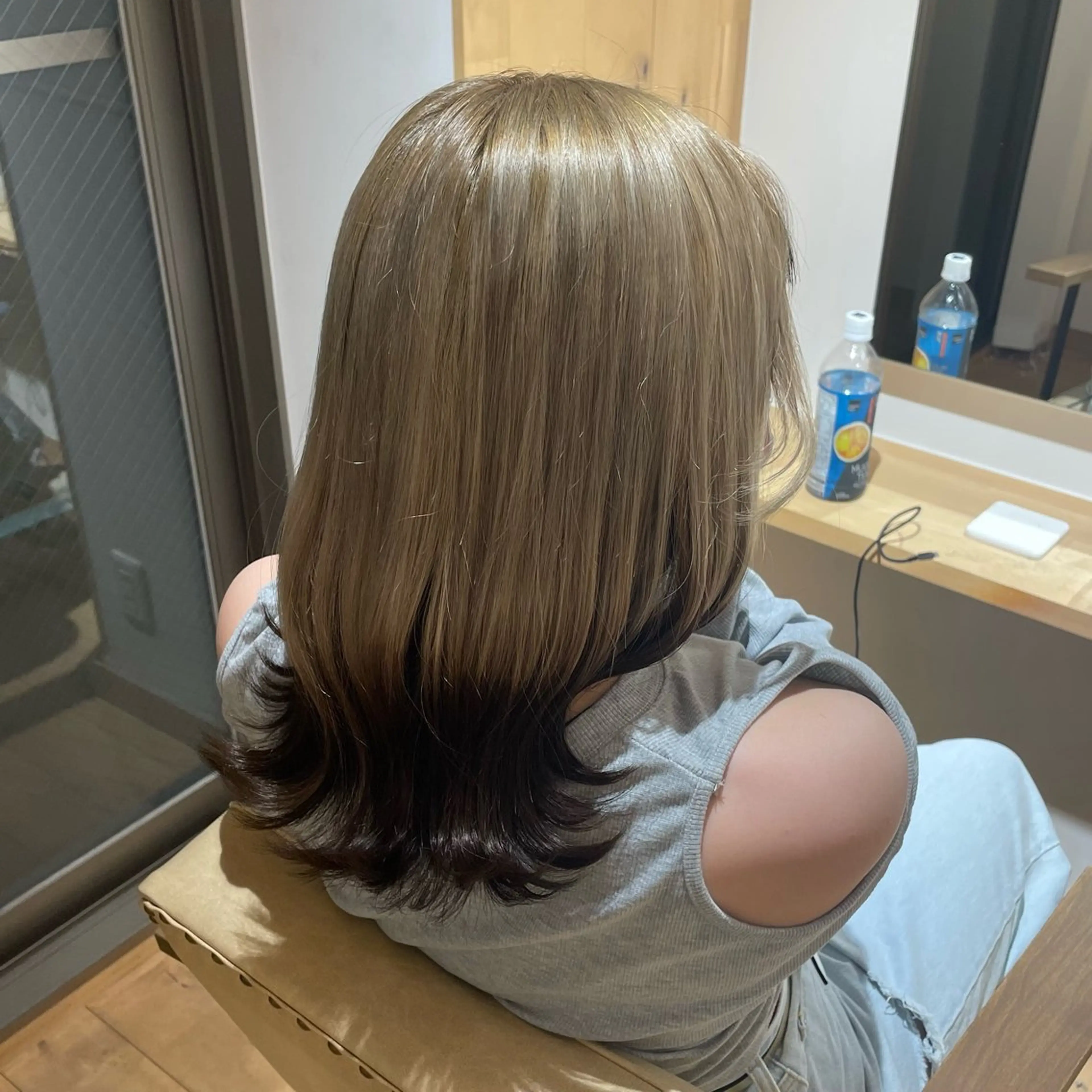 セミロング 田口 花葉のヘアスタイル