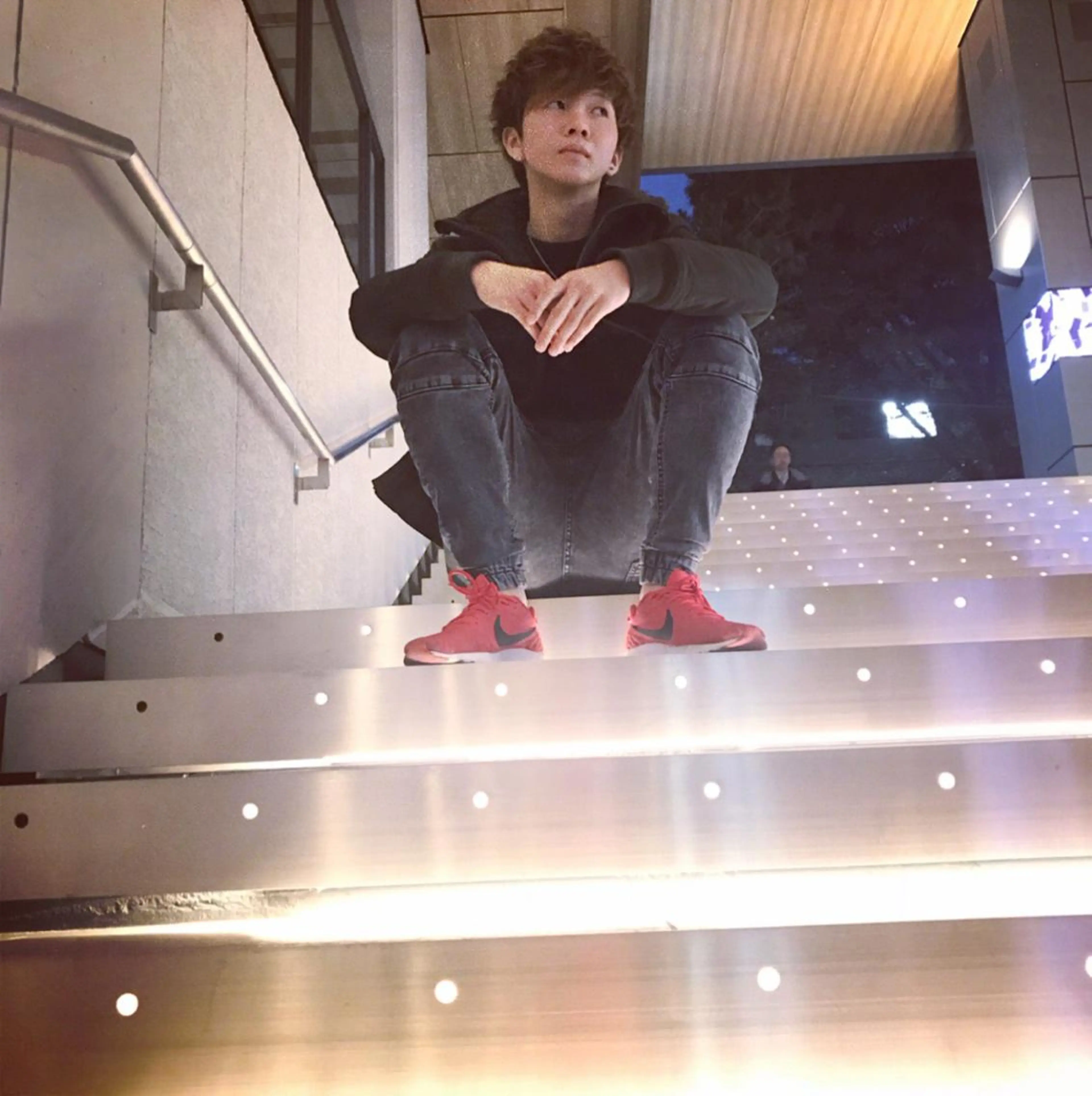 メンズ メンズブリーチカラー /パーマ ごーた立川のヘアスタイル