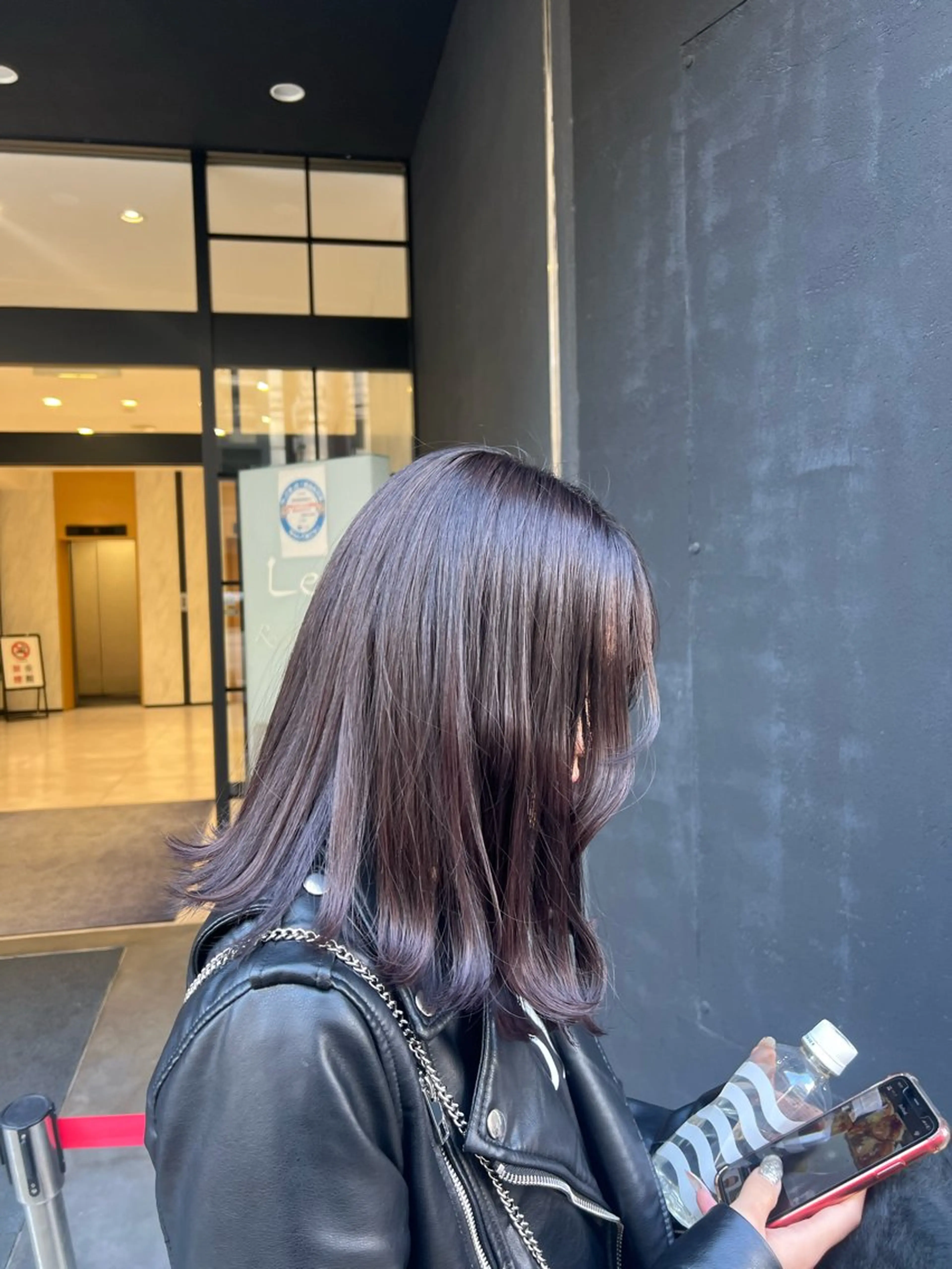 セミロング カラー Neale. ユメのヘアスタイル