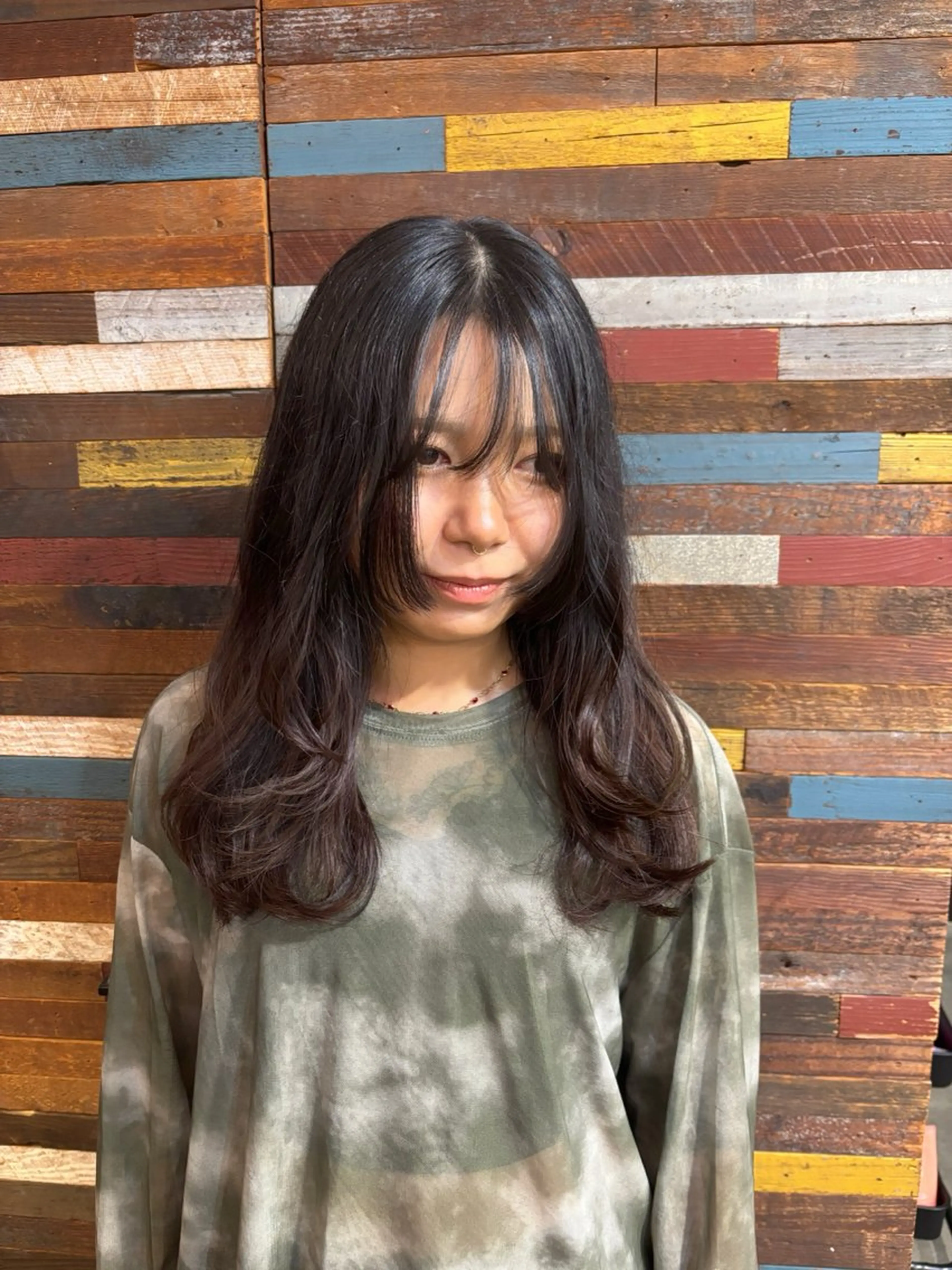 ミディアム カラー パーマ 🧃吉祥寺/ボブ レイヤー/カサイ🧃のヘアスタイル