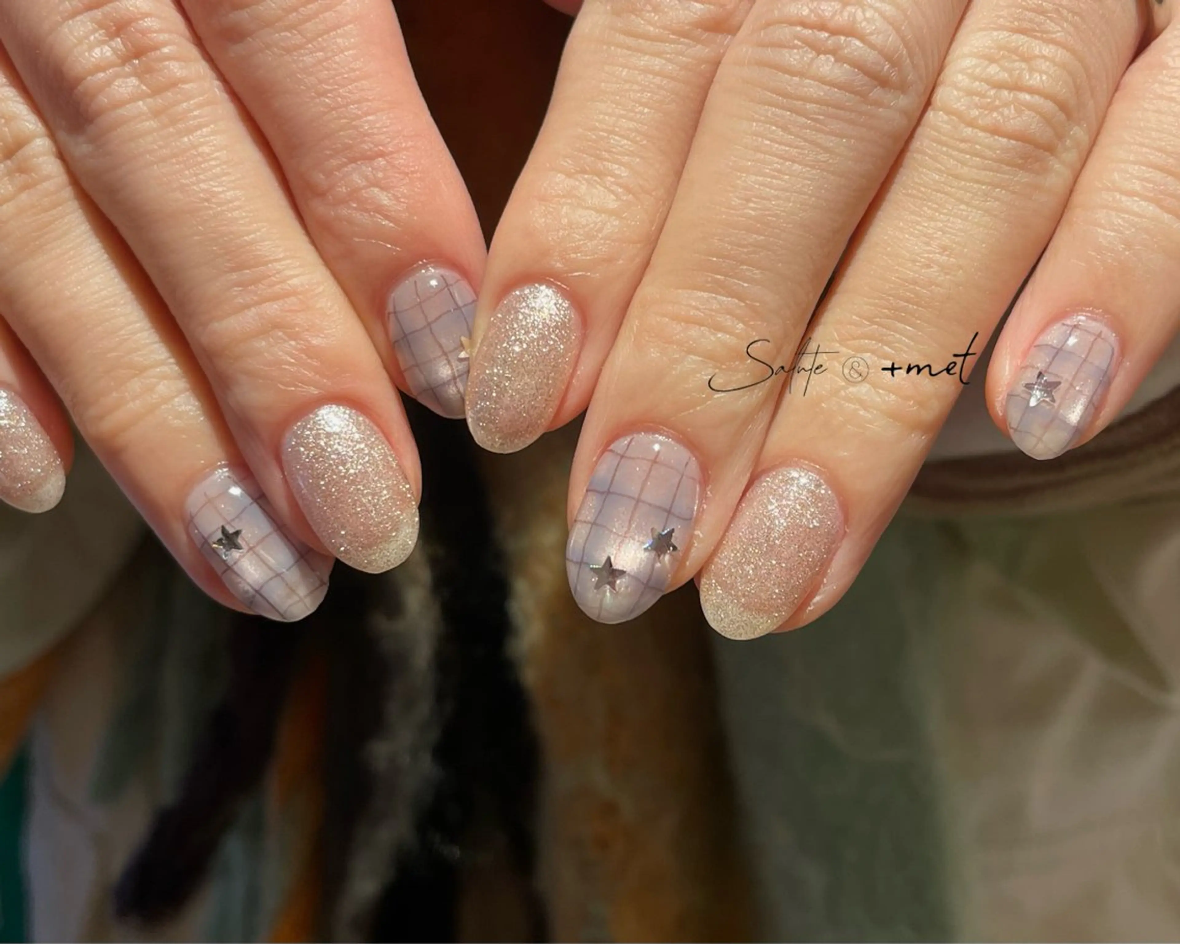 ネイル ハンドネイル 花岡 美沙子のネイルデザイン