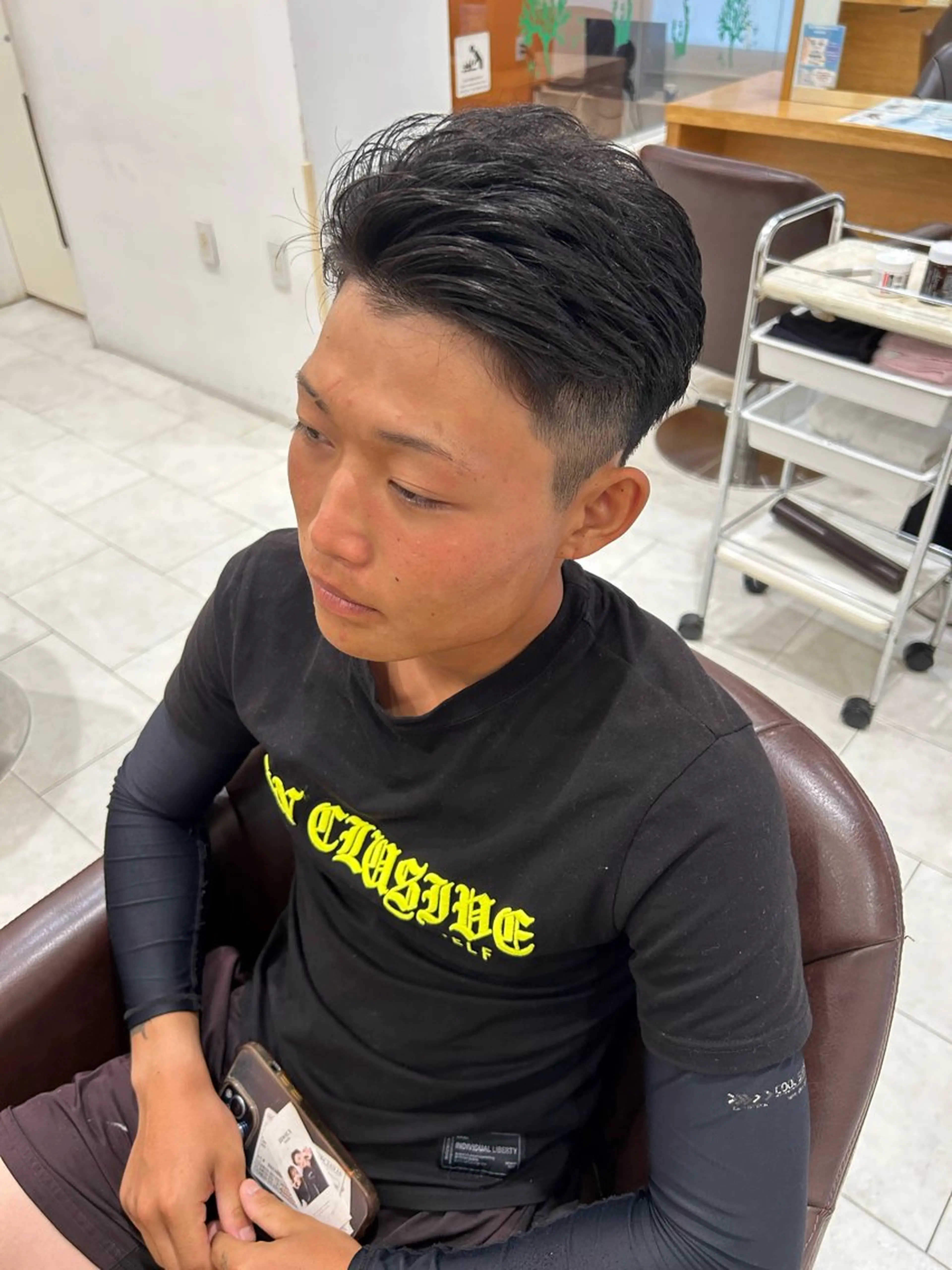 メンズ 冨田 綾のヘアスタイル