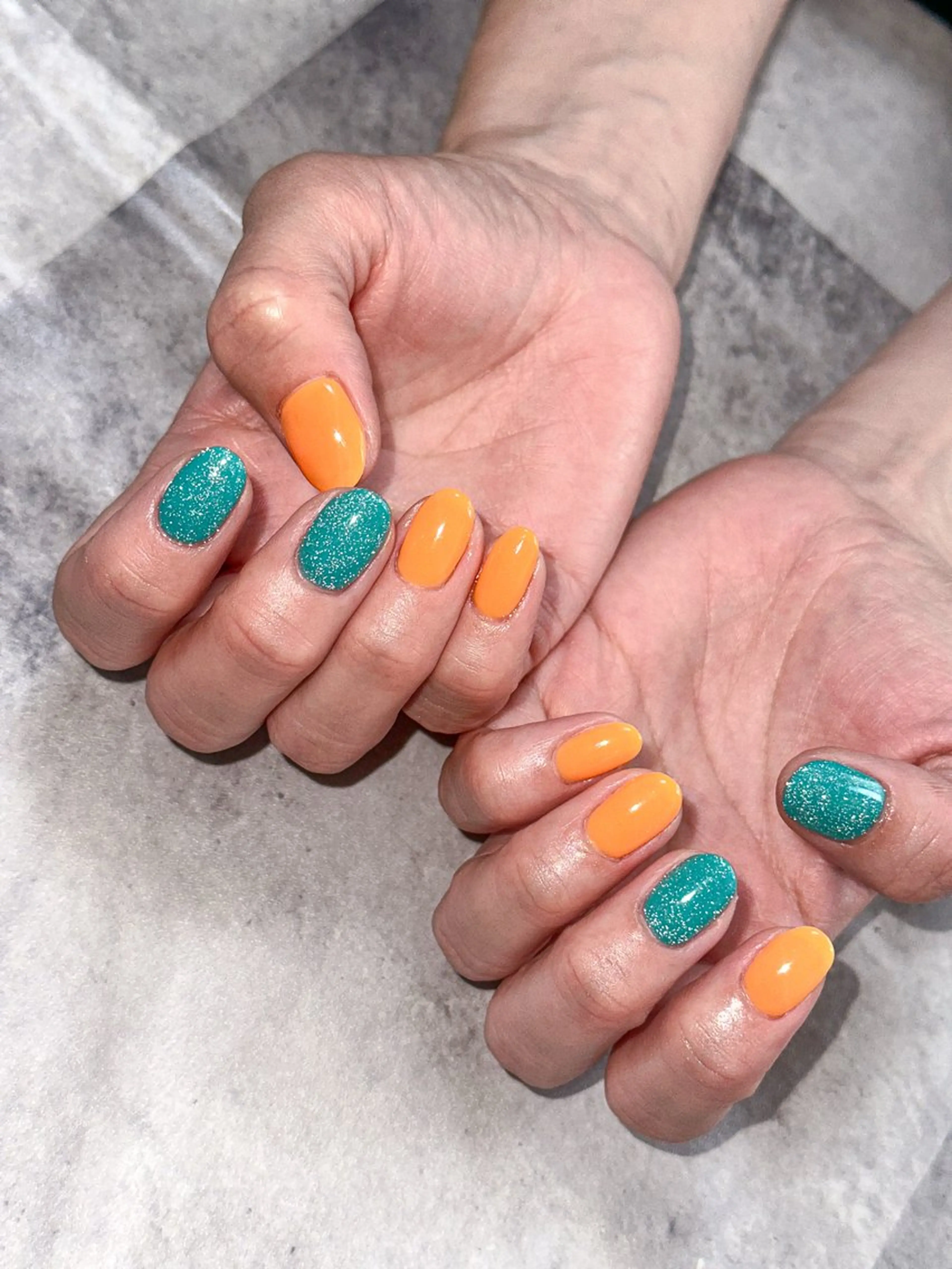 ネイル アートネイル フラッシュネイル ジェルネイル Yconail所属・ycoワイシーオー 葉子のネイルデザイン