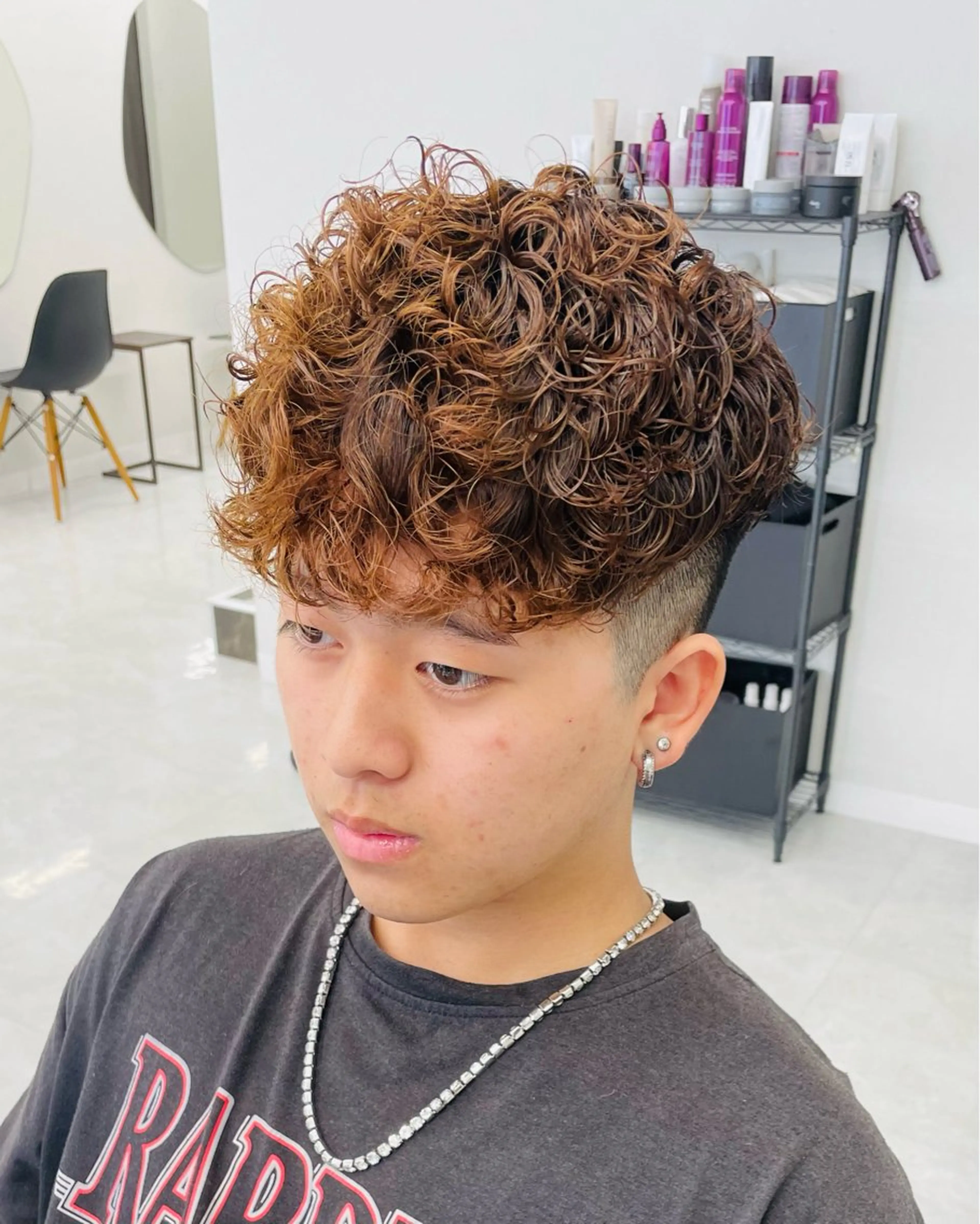 パーマ メンズ カット パーマ 👑メンズ/パーマ/ 小島桐弥👑のヘアスタイル