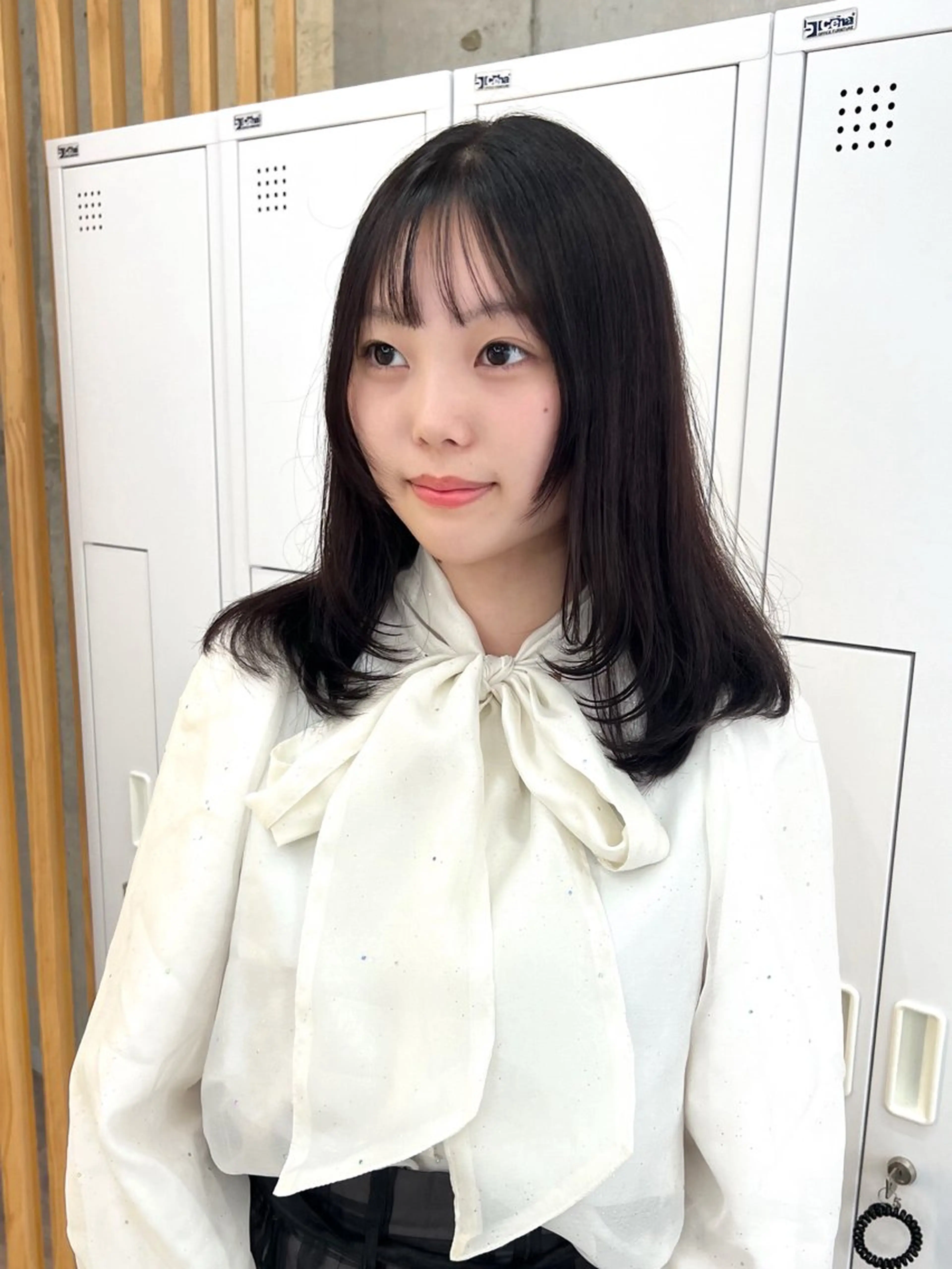 ミディアム 🫧ふじたまゆ🫧 レイヤーカット✂︎のヘアスタイル