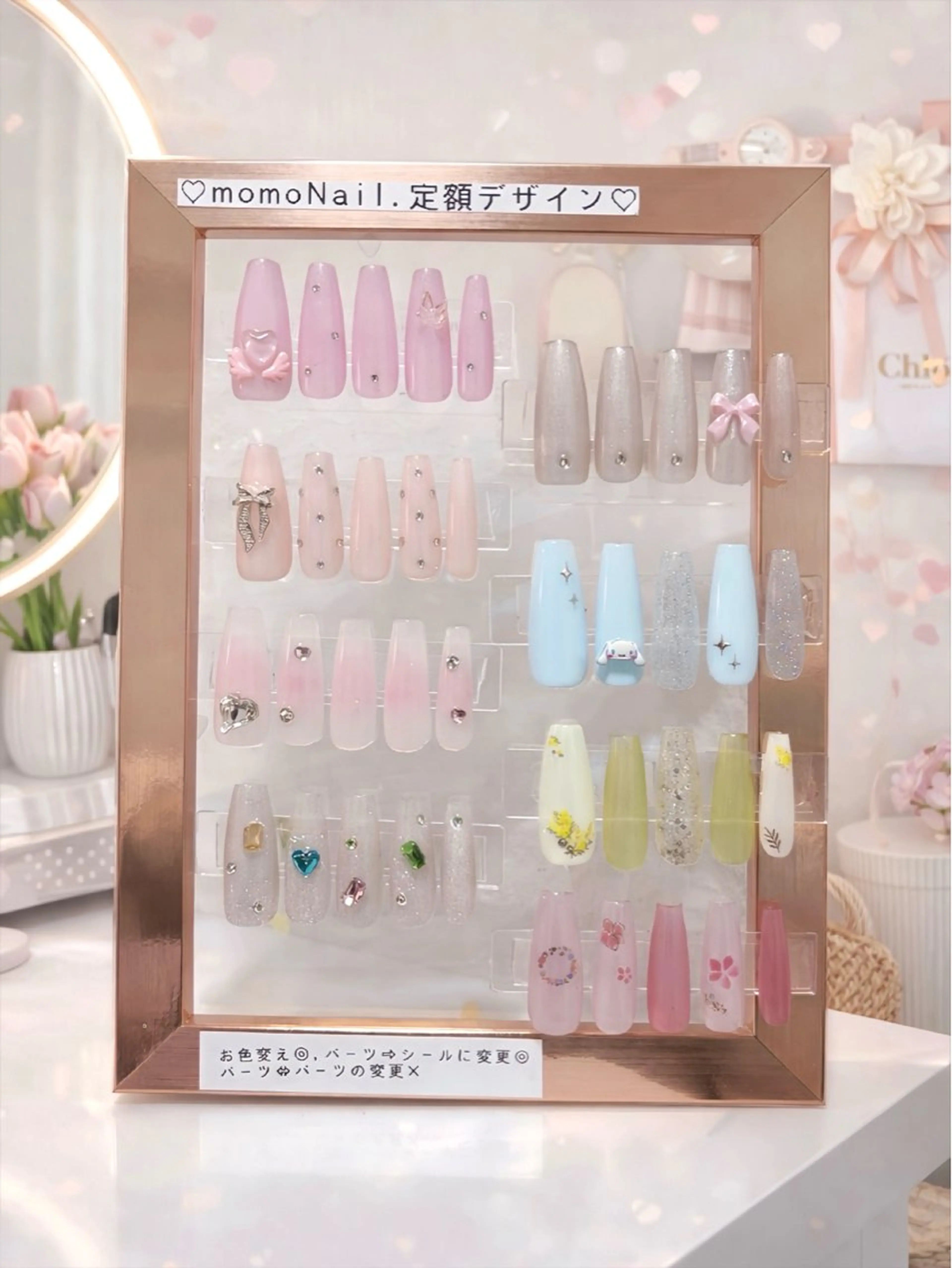 《ハンドオフ込み❕》大人気✨momoNail. 定額デザイン🍑の写真