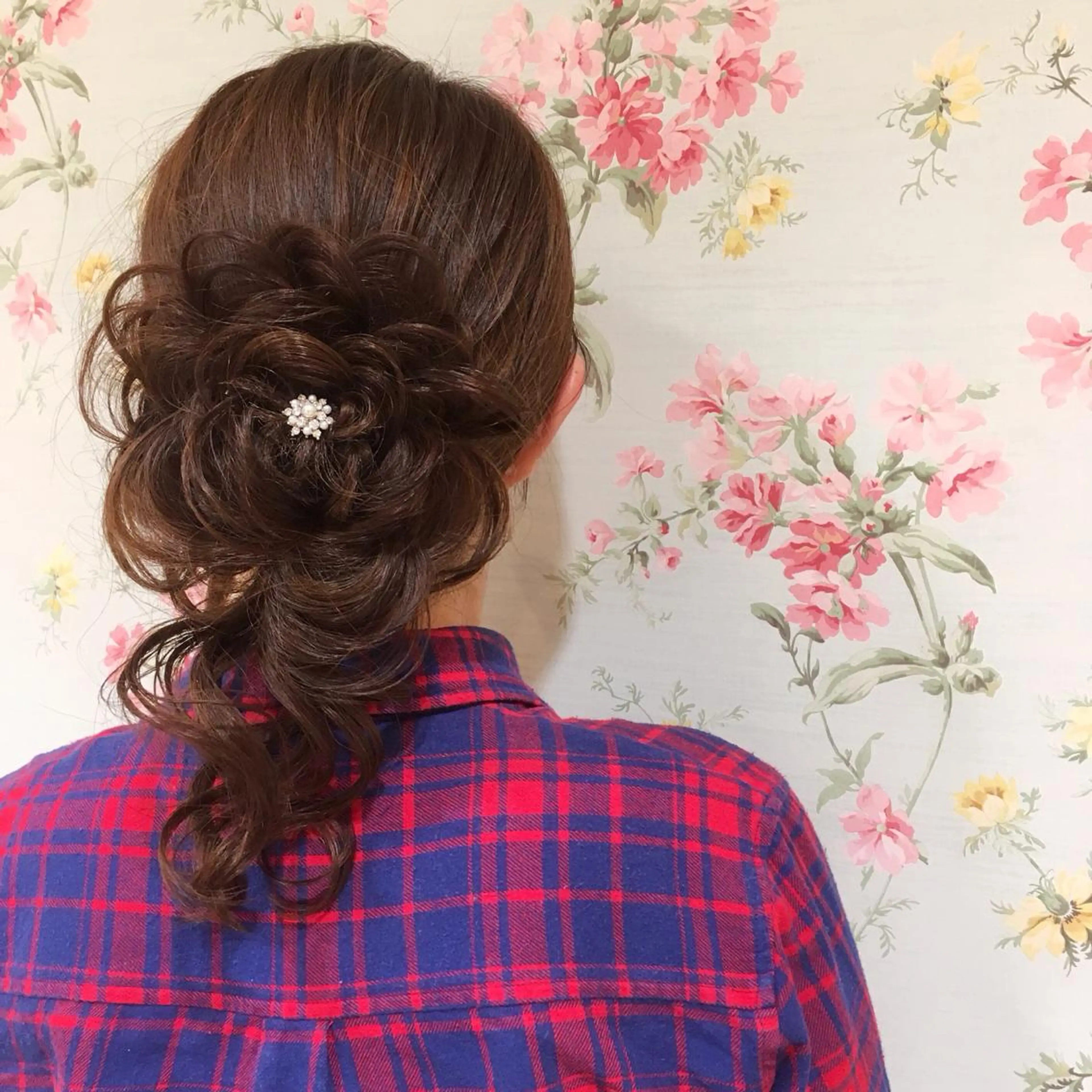 ヘアアレンジ ヘアセット SALON DE KIKUCHI 本店所属・菊池 栄里奈のヘアスタイル