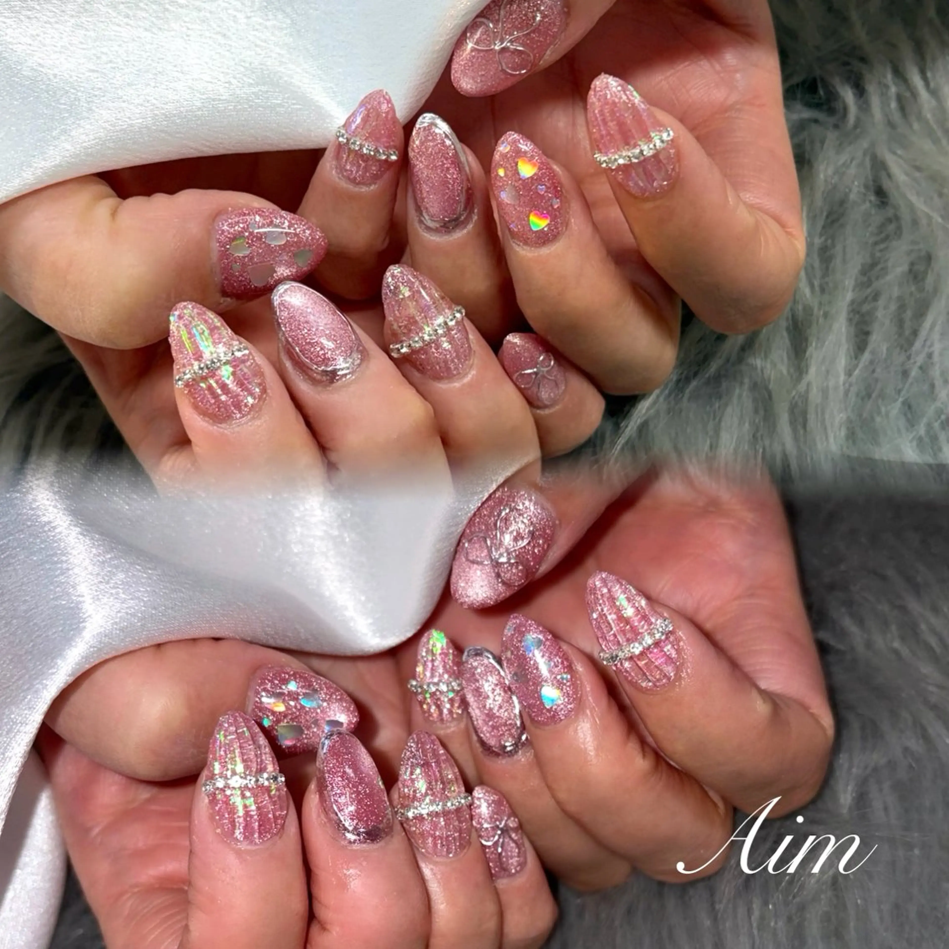 ネイル ハンドネイル ネイルサロンAim河原町[ヘアセット　ヘアエクステ　着付　専門店]所属・Aim🌿 kanaのネイルデザイン