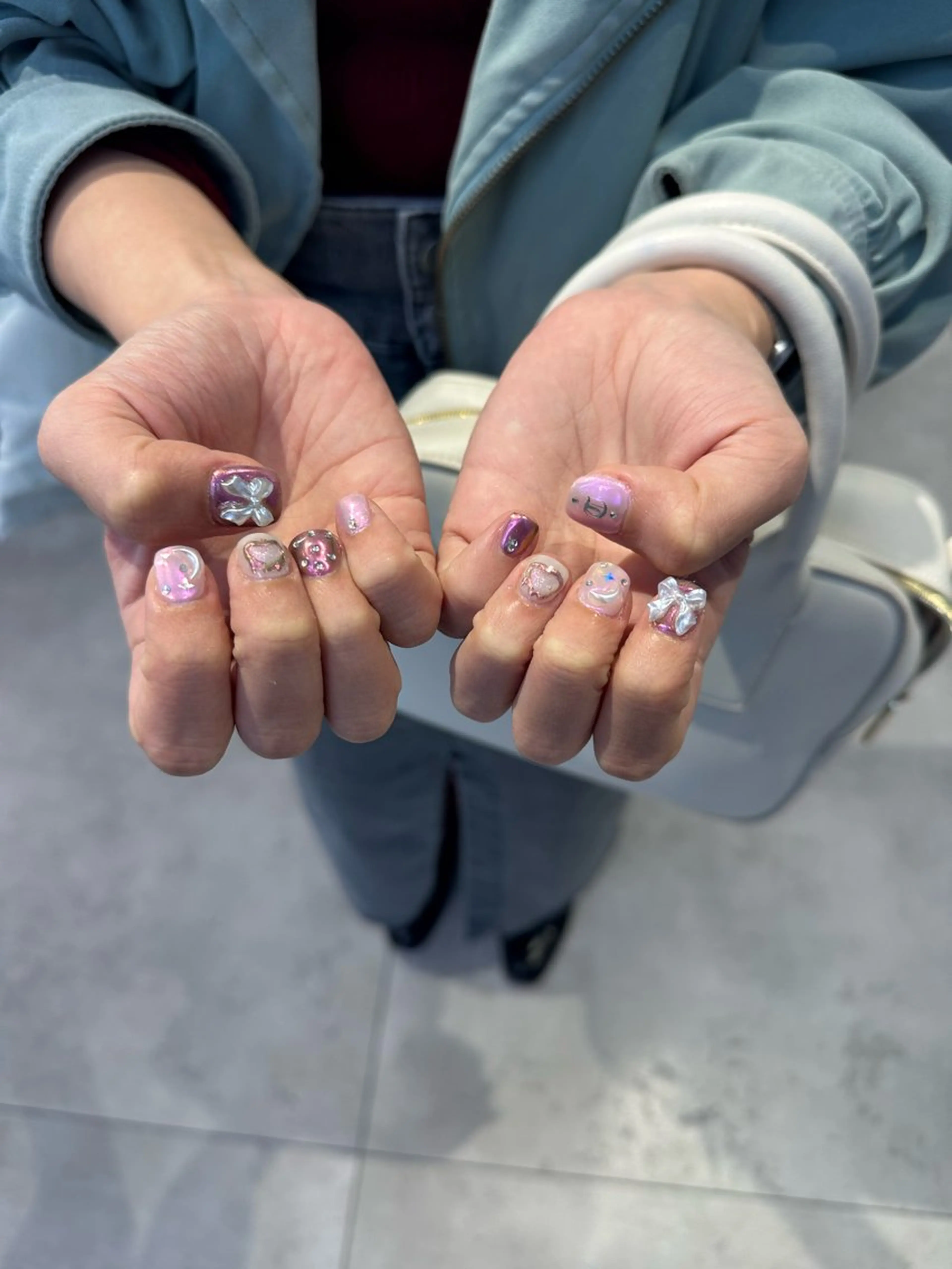 ネイル ハイトーン特化 pepe🎀のヘアスタイル