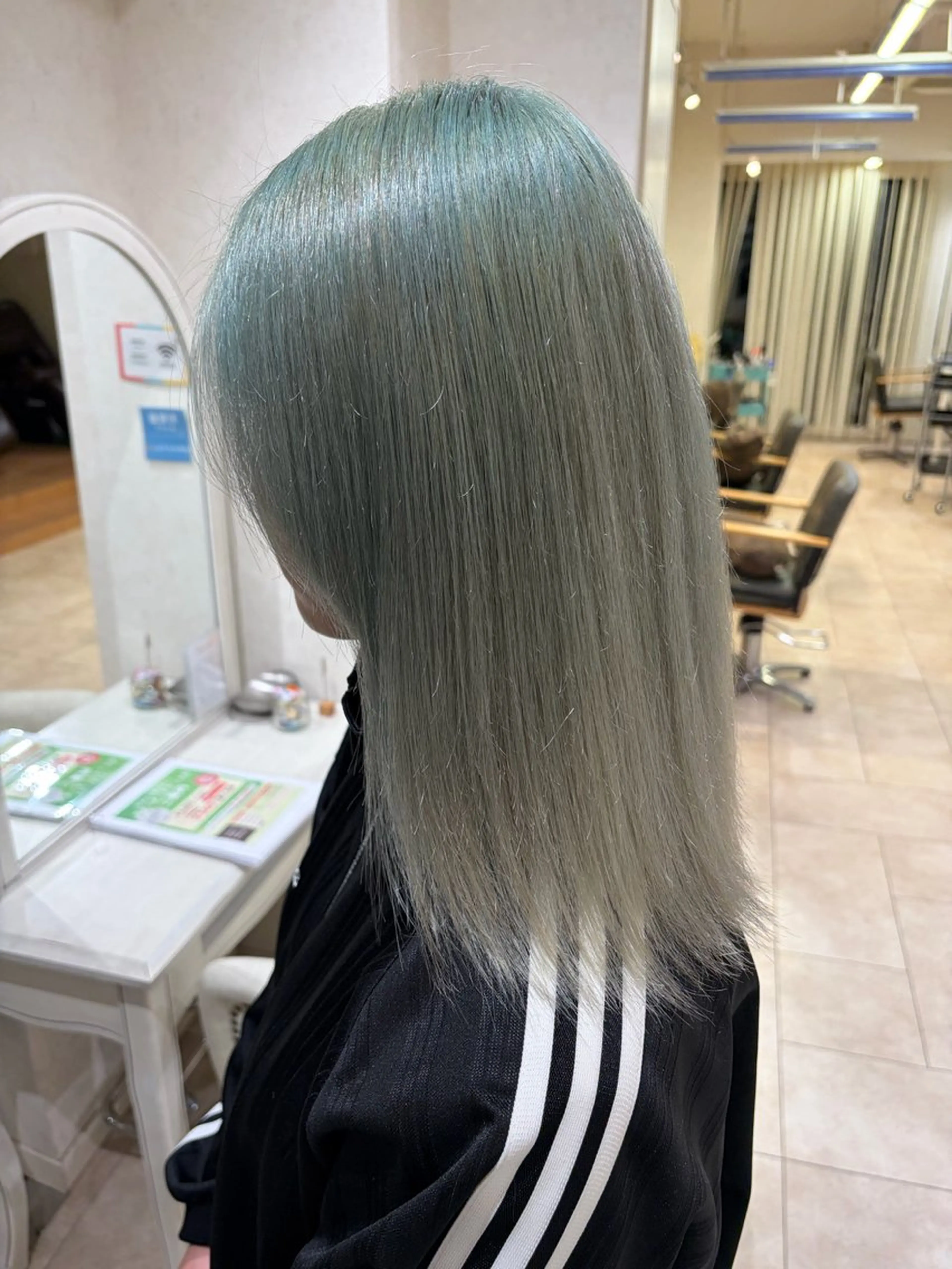 ロング ヘアカラー 韓国/艶髪/ レディース/もえかのヘアスタイル