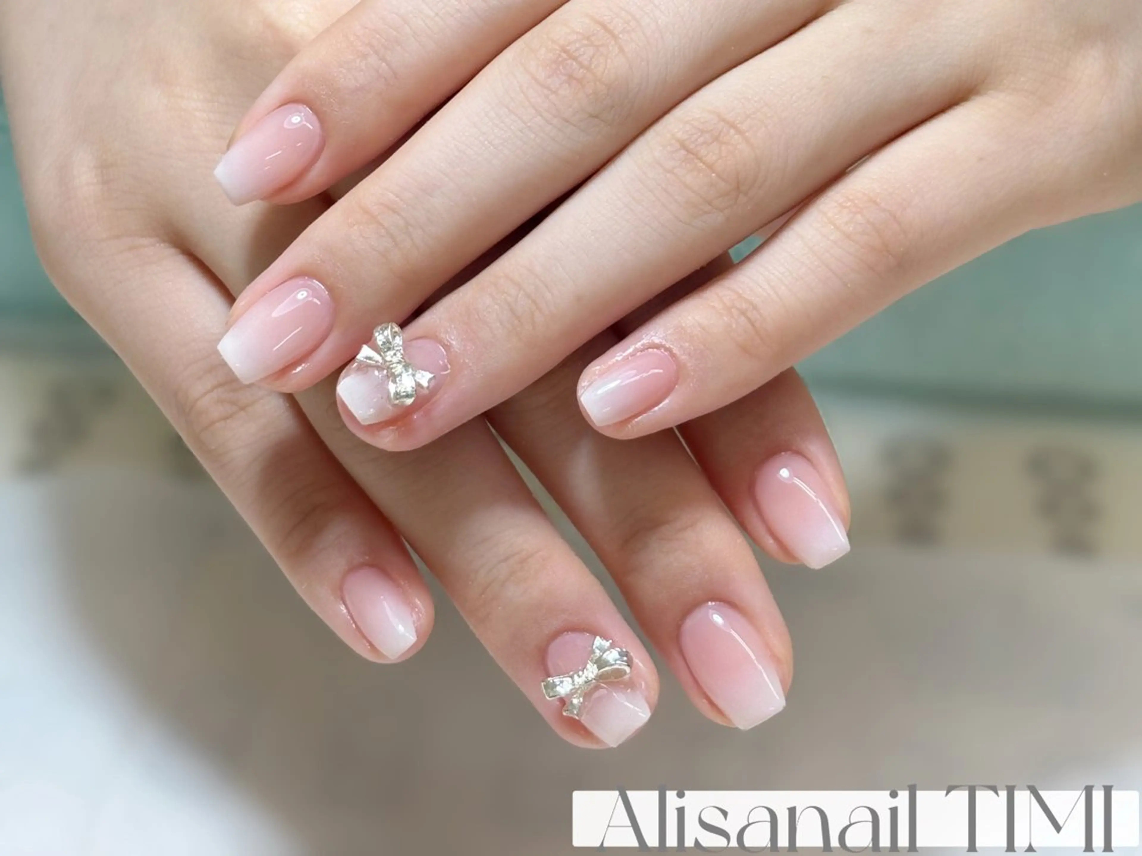 【hand】カラーグラデーション☆オフなしの写真