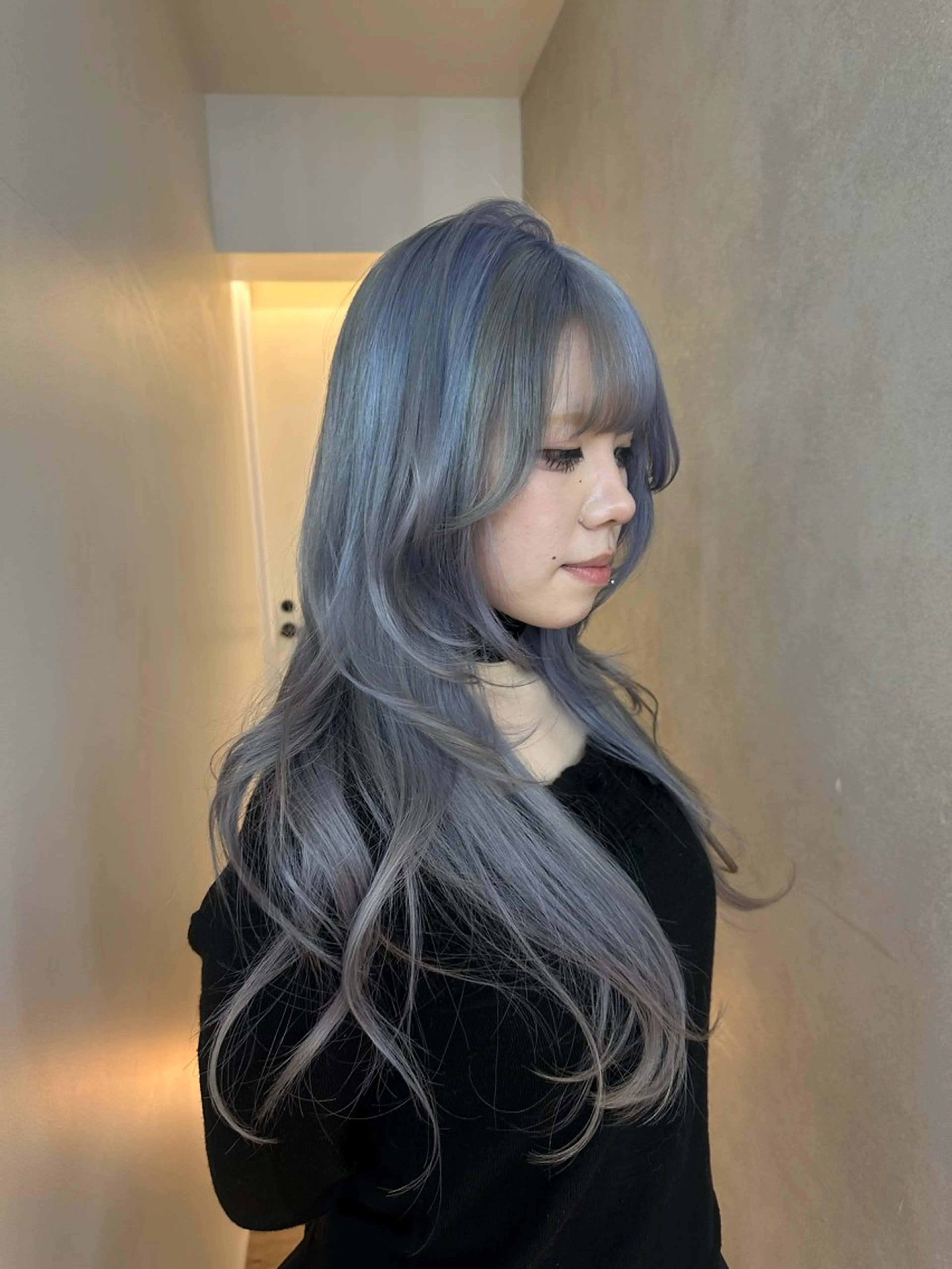 カラー ヘアカラー ハイトーン特化 pepe🎀のヘアスタイル