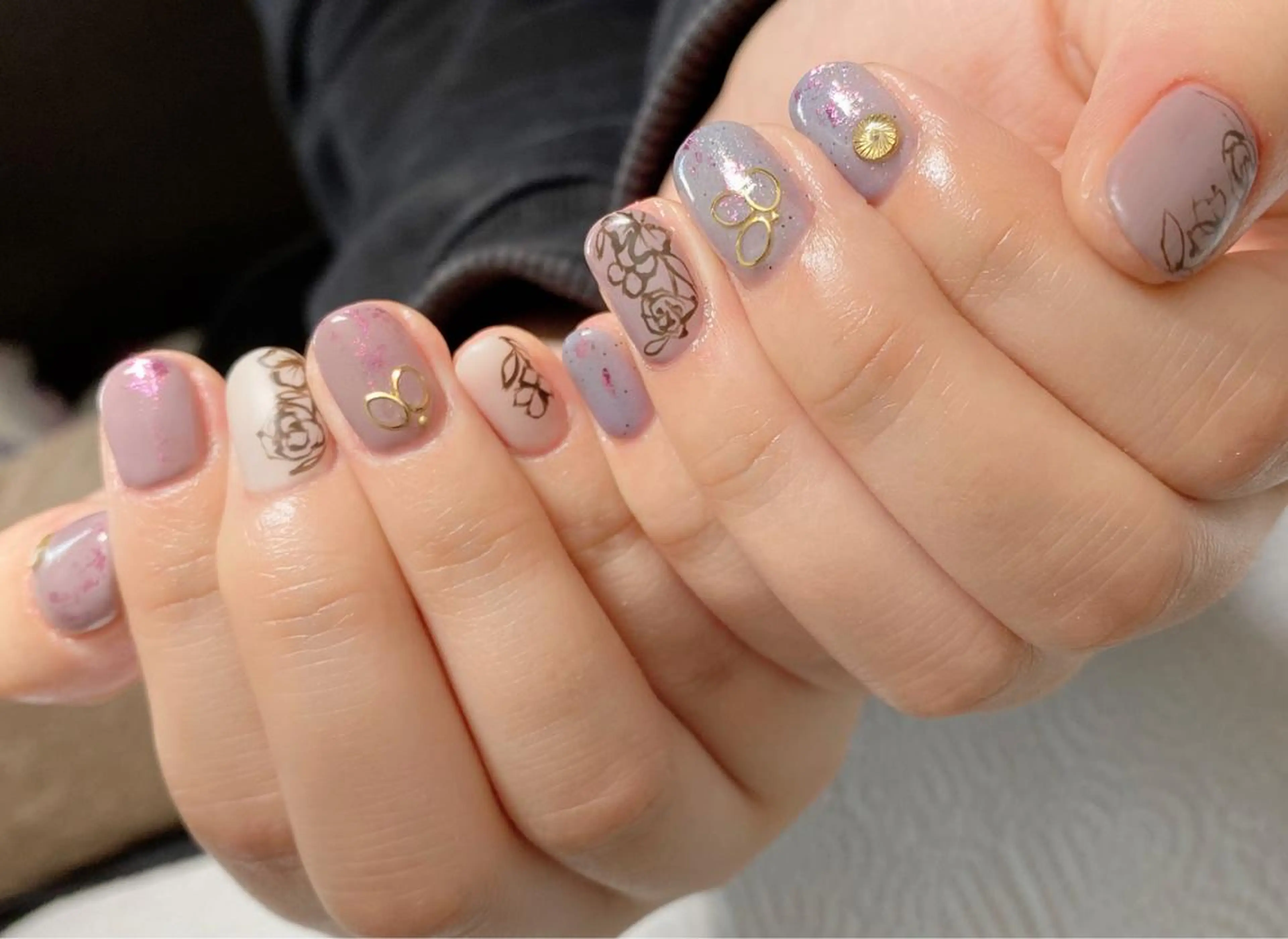 ネイル 春ネイル ハンドネイル ハンドケア u sのネイルデザイン