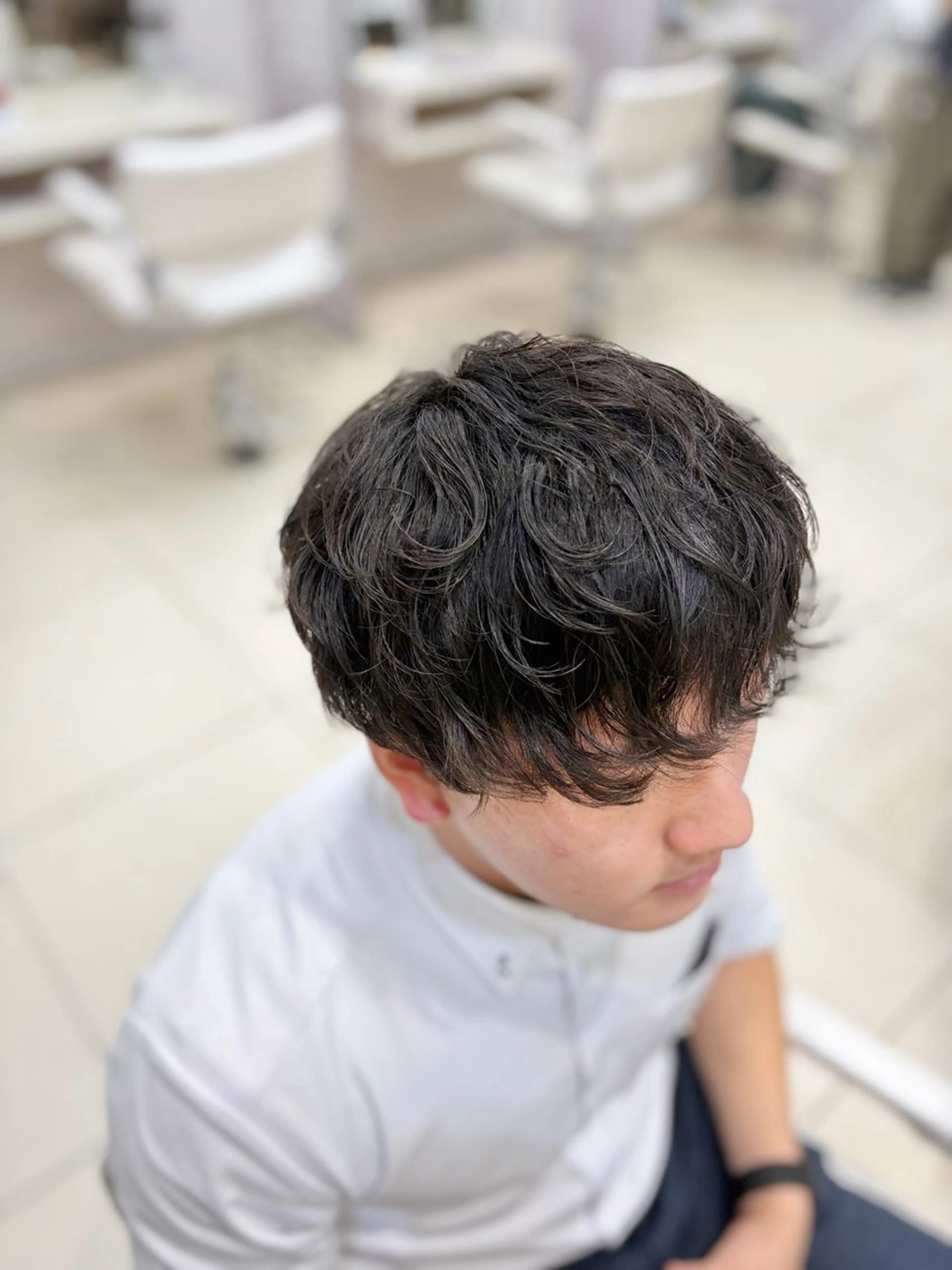 パーマ カット パーマ メンズニュアンス パーマ特化akaneのヘアスタイル